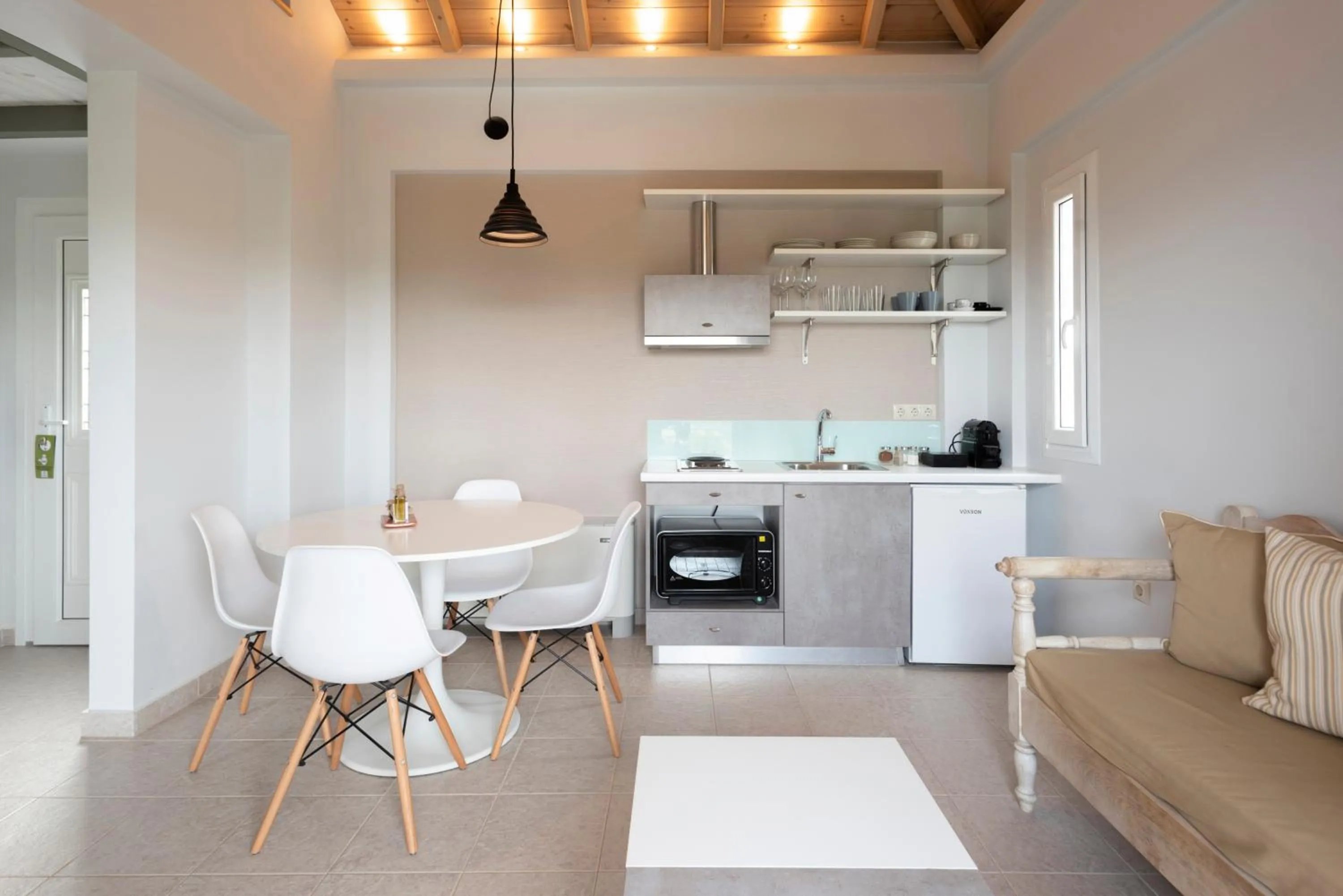 Kitchen or kitchenette in Kotroni Villas