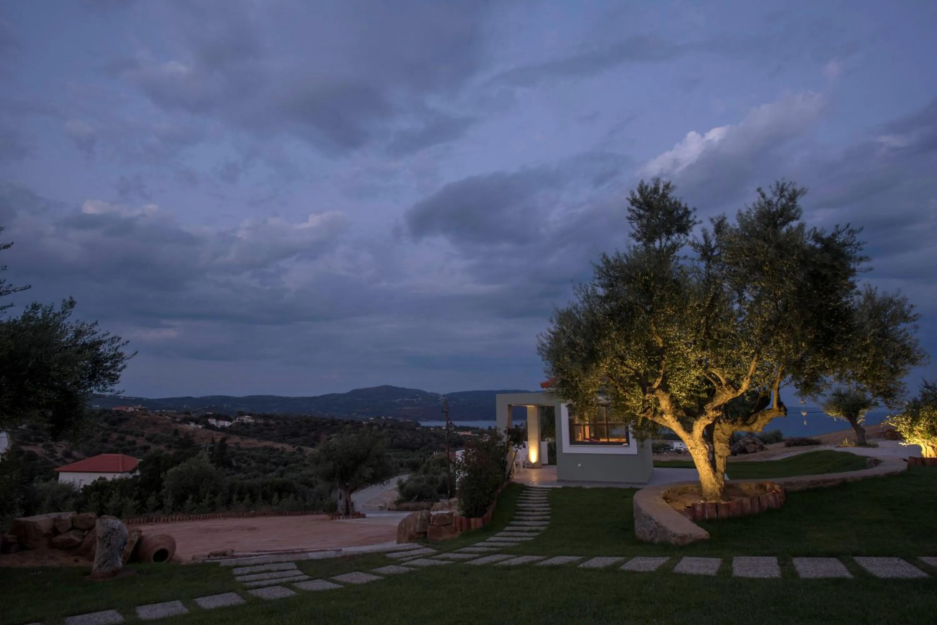 Facade/entrance in Kotroni Villas
