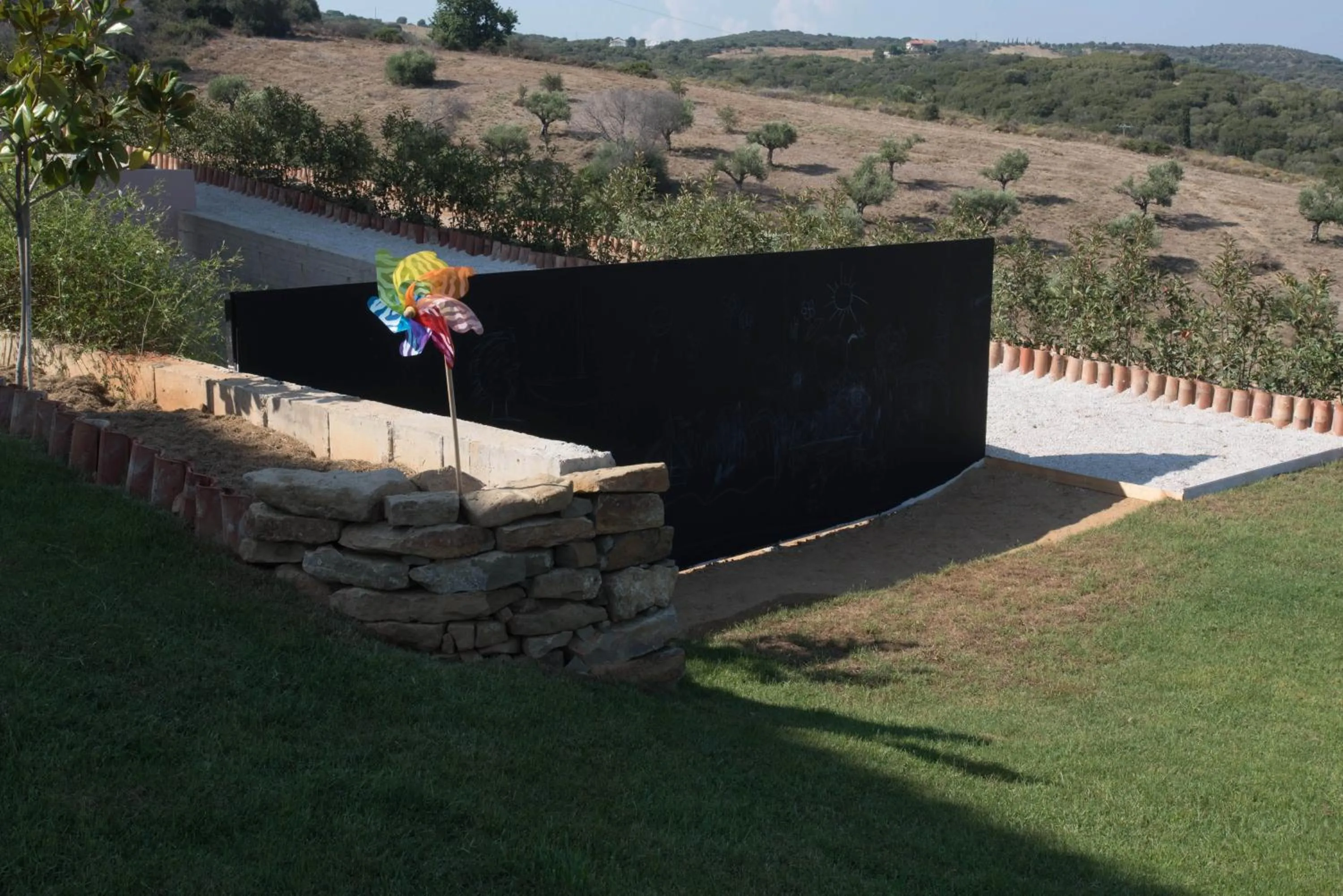 Garden in Kotroni Villas