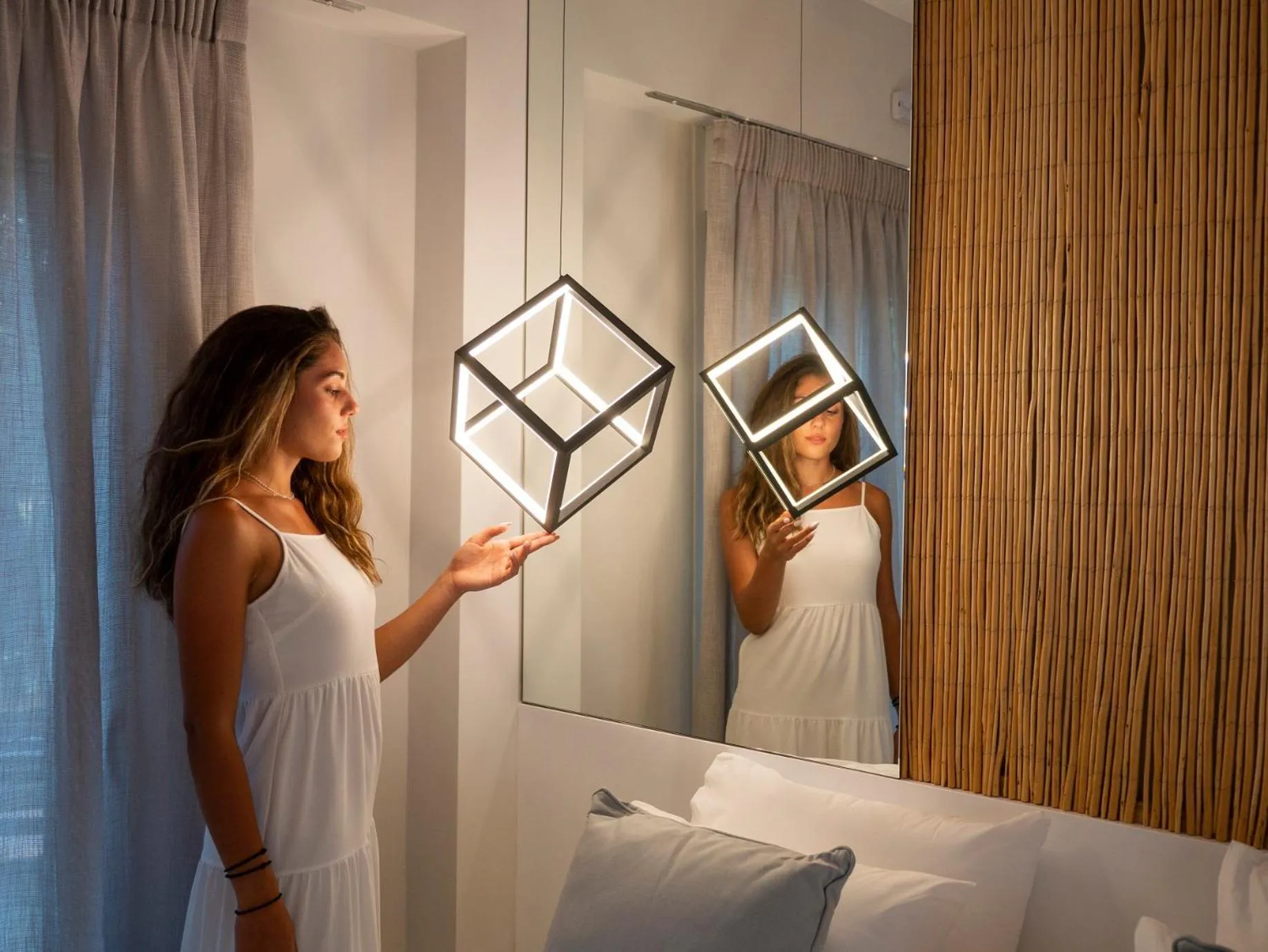 Bed in Kotroni Villas