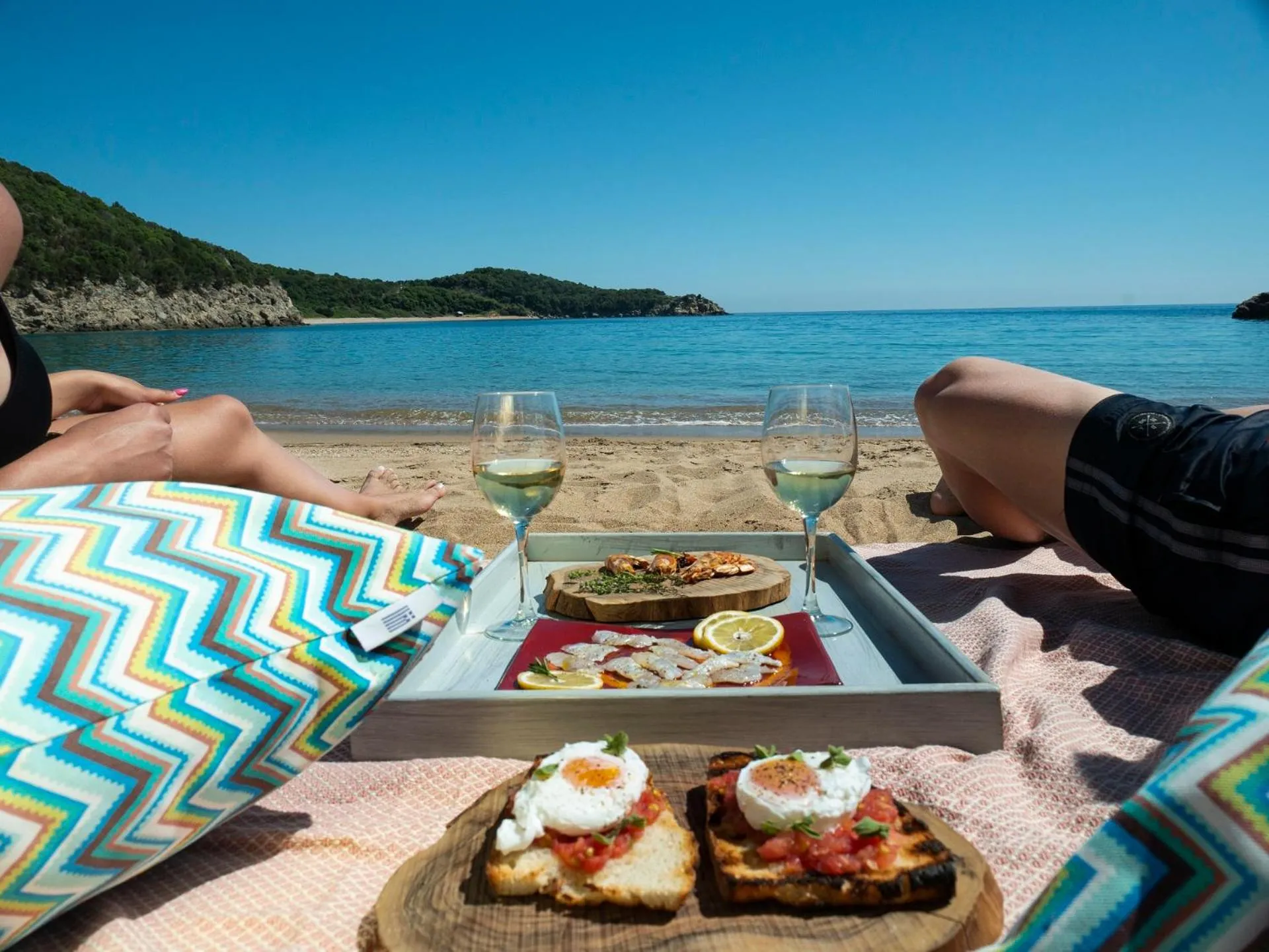 Food close-up in Kotroni Villas