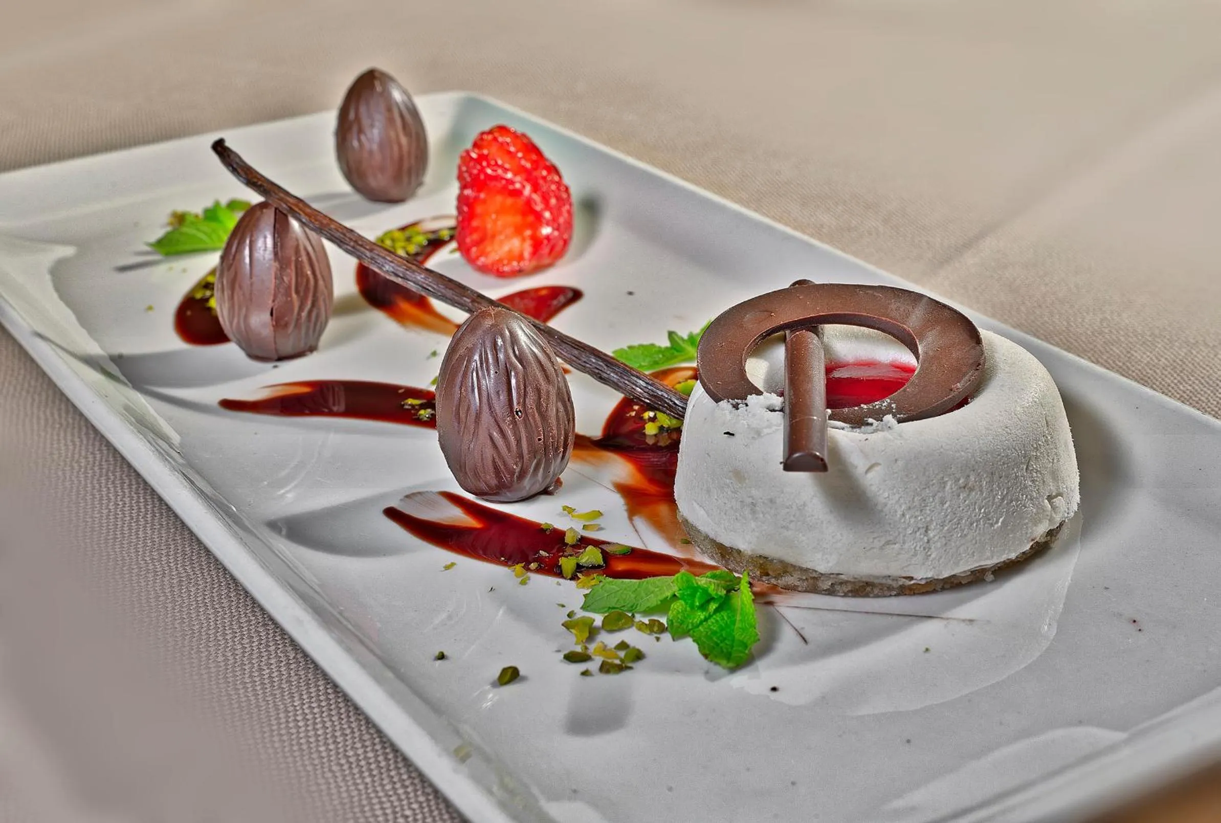 Food close-up in Hotel Excelsior Le Terrazze