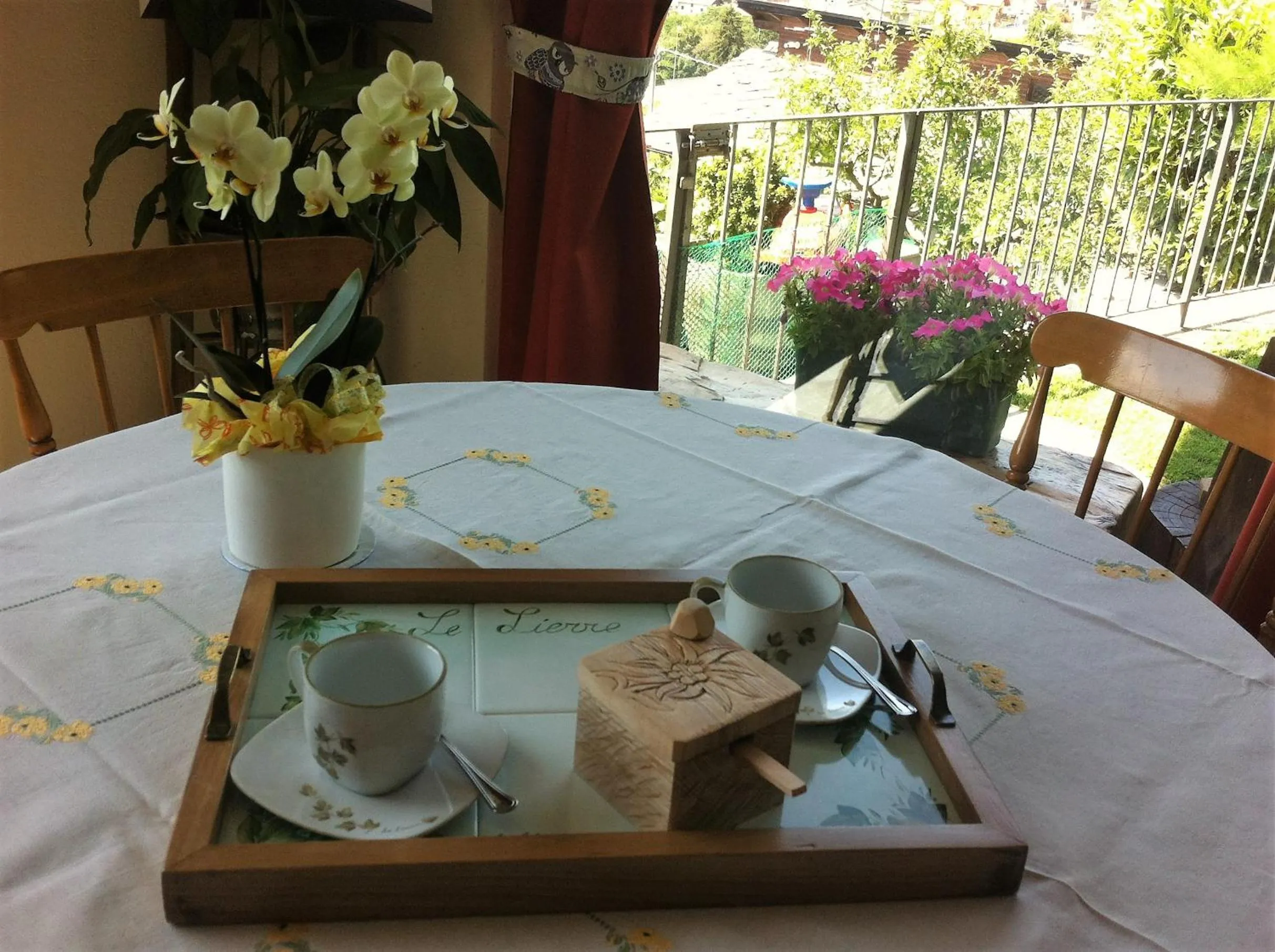 Breakfast in Le Lierre