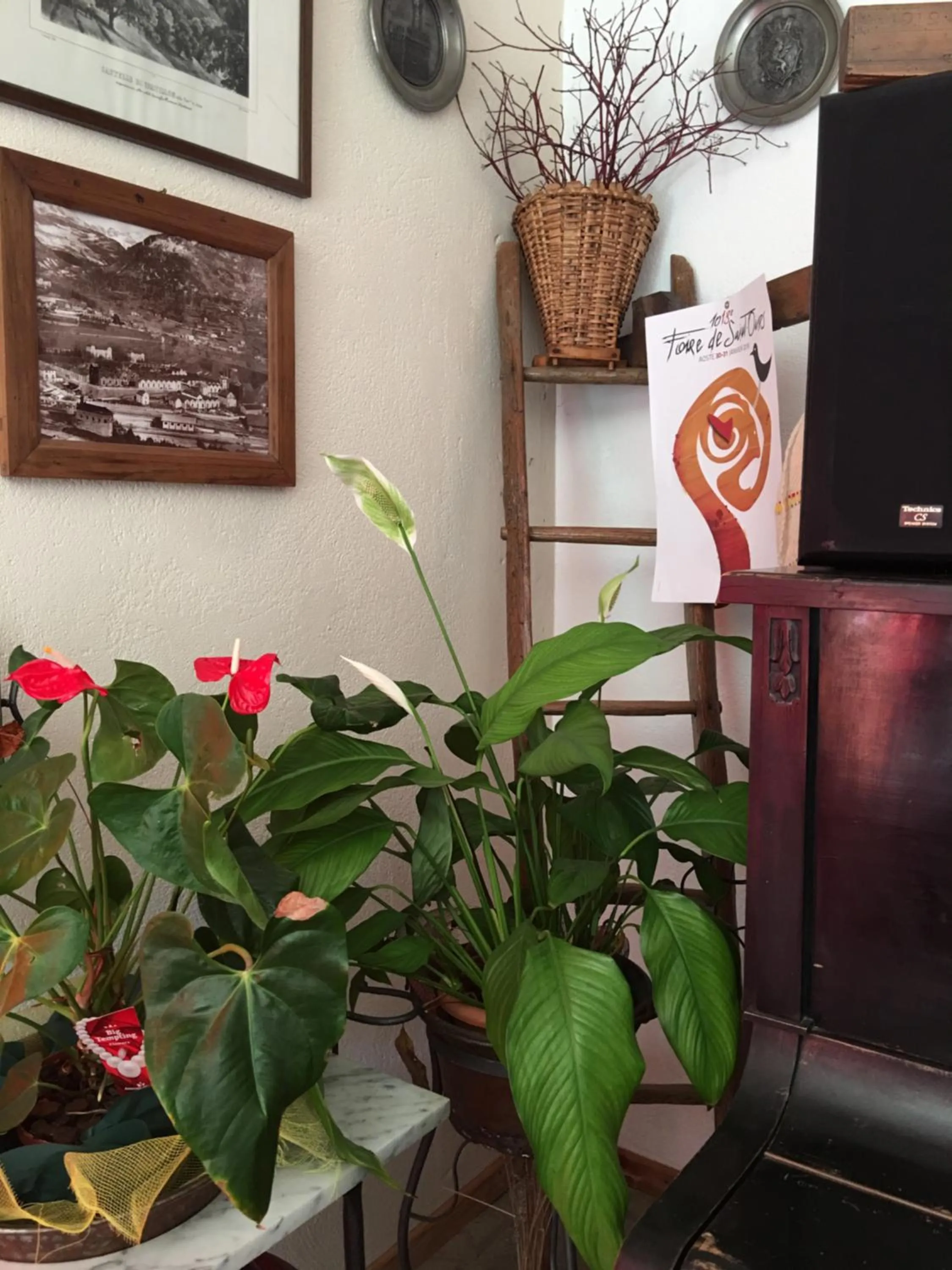 Lobby or reception in Le Lierre