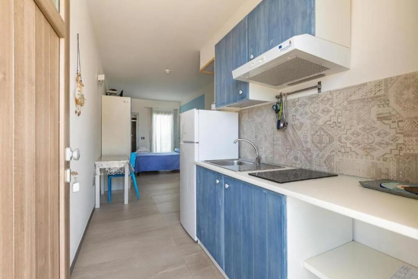 Kitchen or kitchenette in Maresidence - il Residence sul mare a Torre Pali