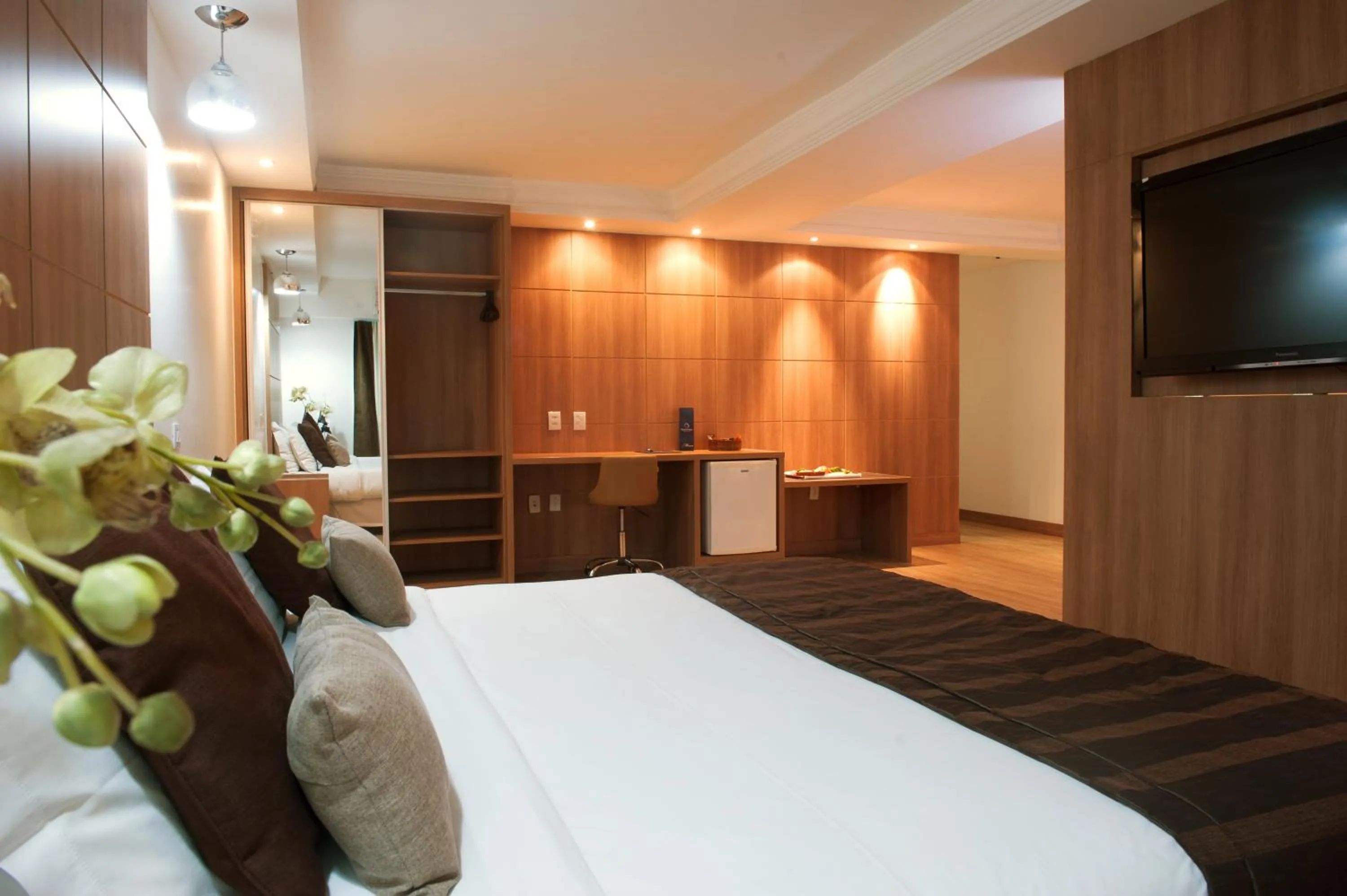 Bedroom, Bed in Planalto Bittar Hotel e Eventos