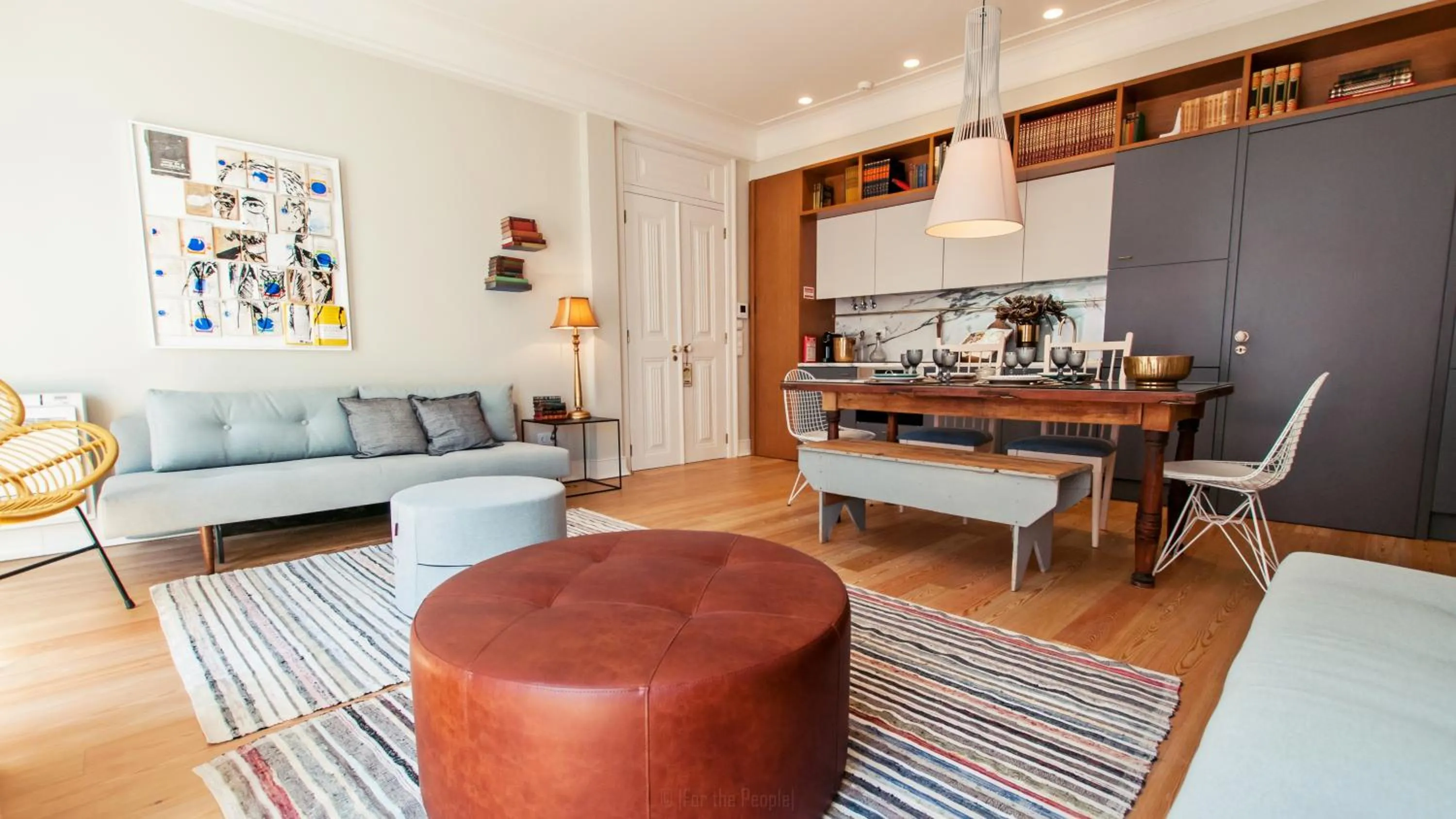 Living room in Almaria - Ex Libris Apartments | Chiado