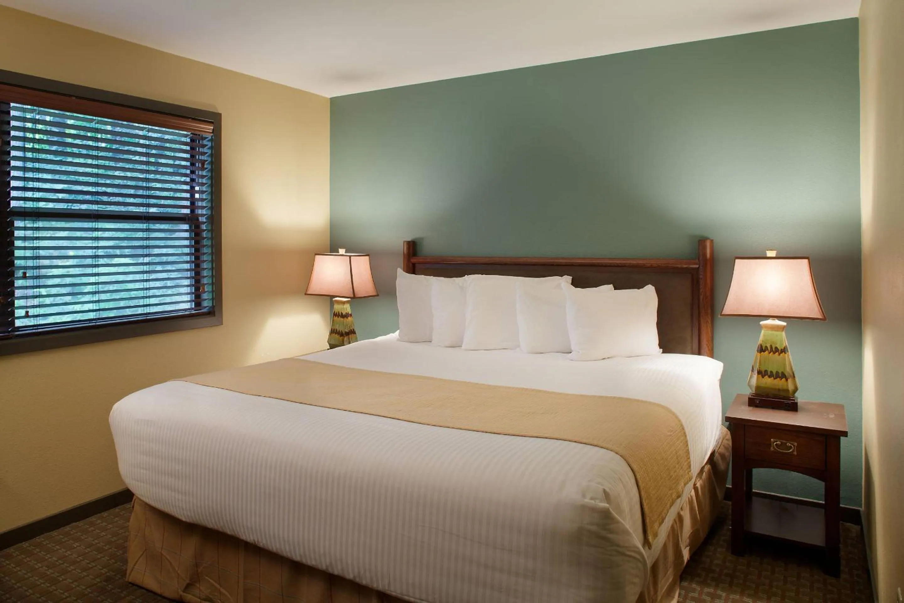 Bed in Bluegreen Vacations Christmas Mountain Village, an Ascend Collection Resort