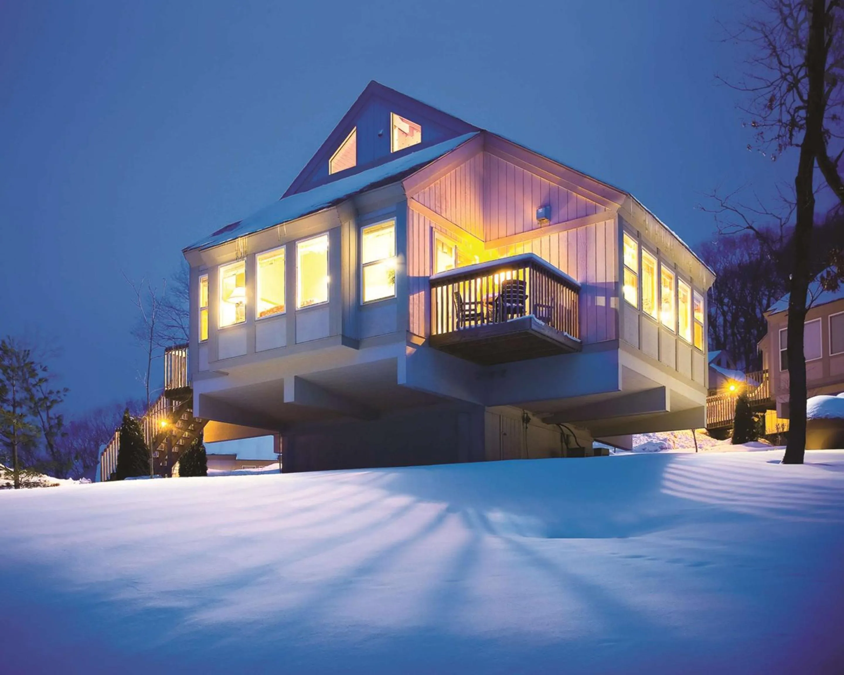 Property building in Bluegreen Vacations Christmas Mountain Village, an Ascend Collection Resort