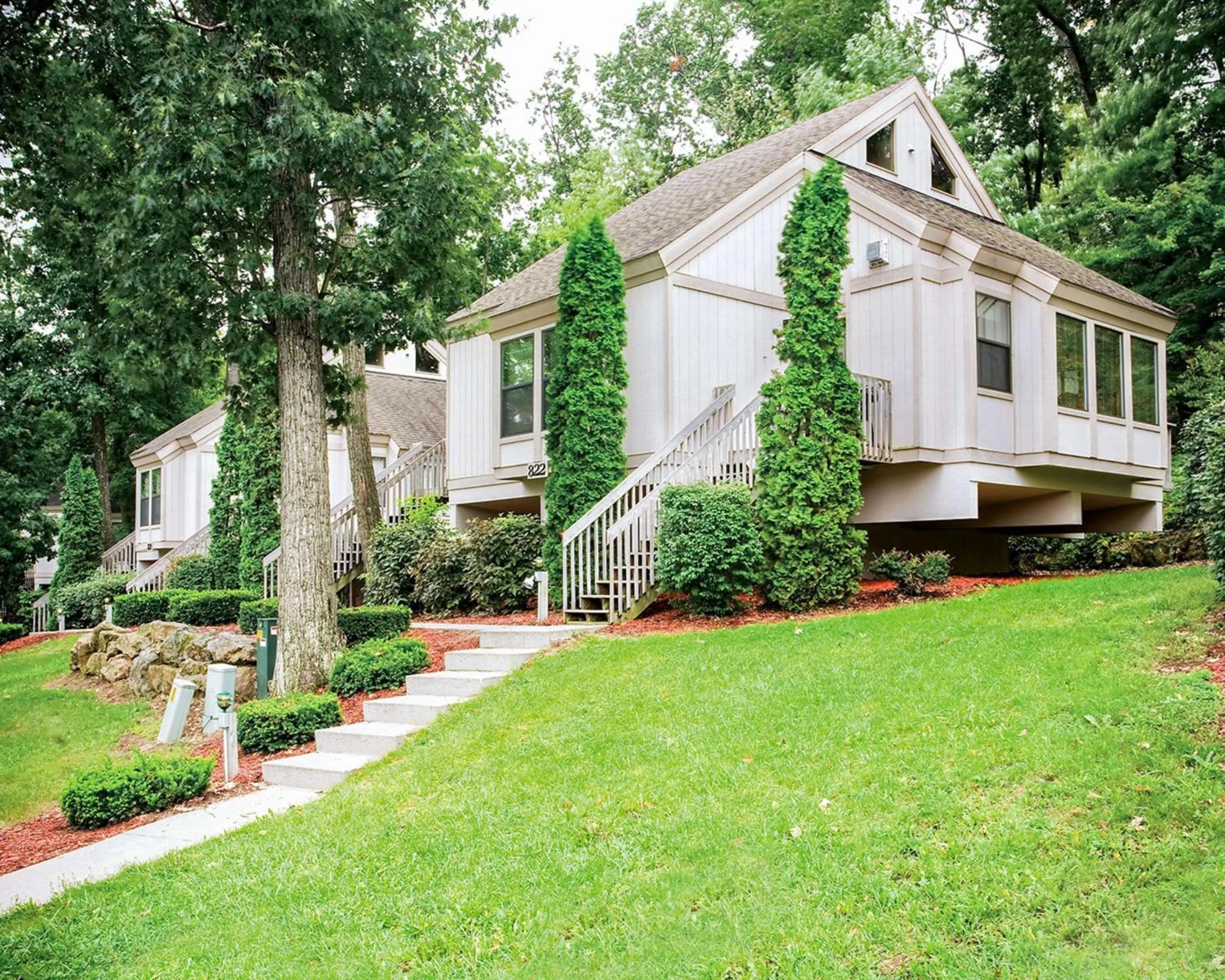 Property building in Bluegreen Vacations Christmas Mountain Village, an Ascend Collection Resort