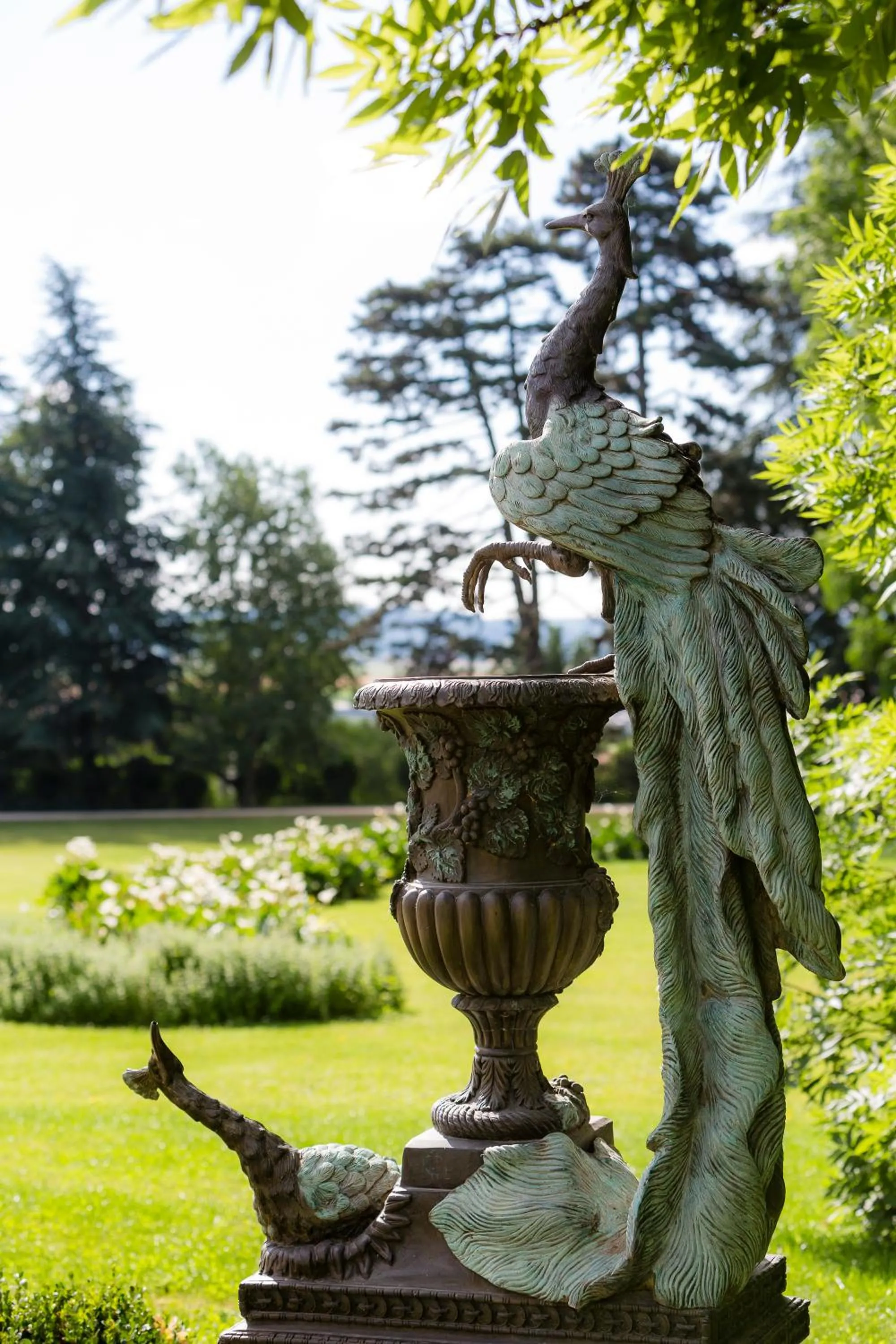 Decorative detail in Domaine de Clairefontaine - Teritoria