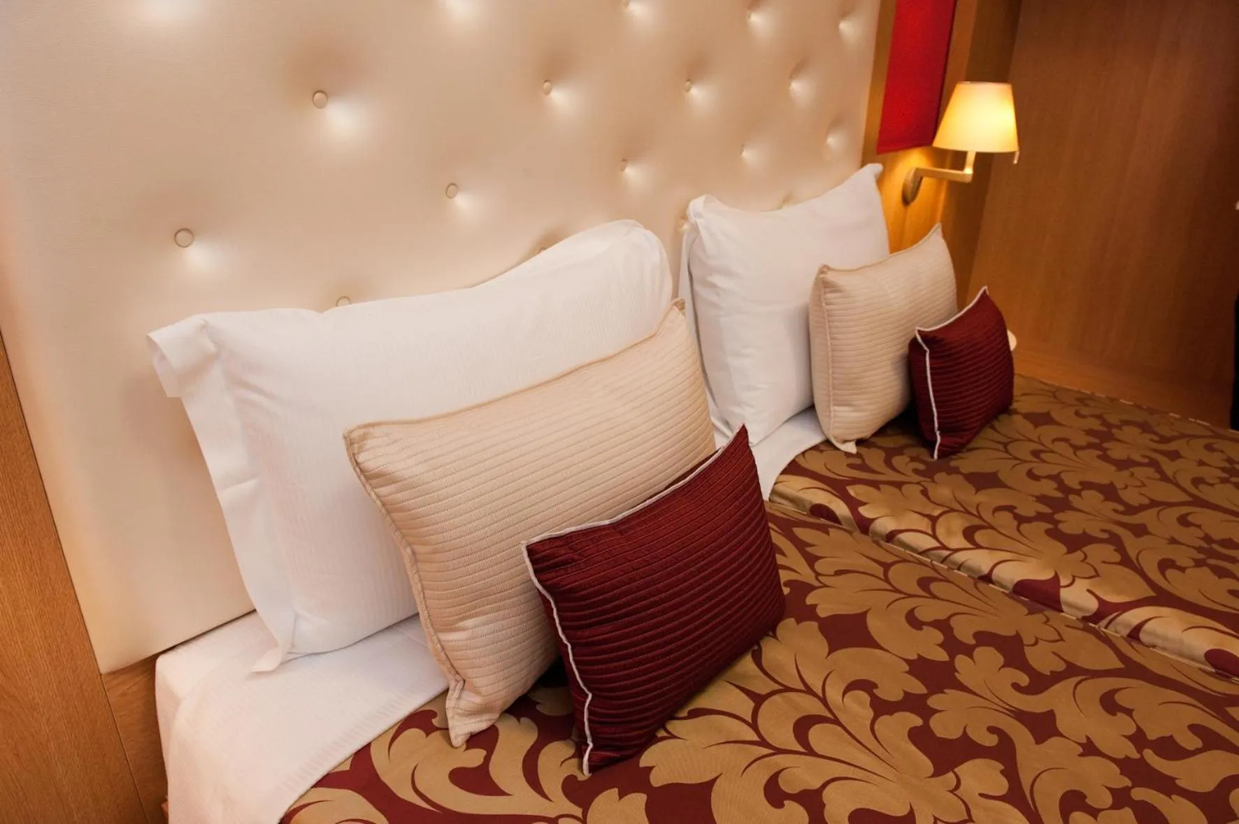 Decorative detail, Bed in Navona Luxury Guesthouse