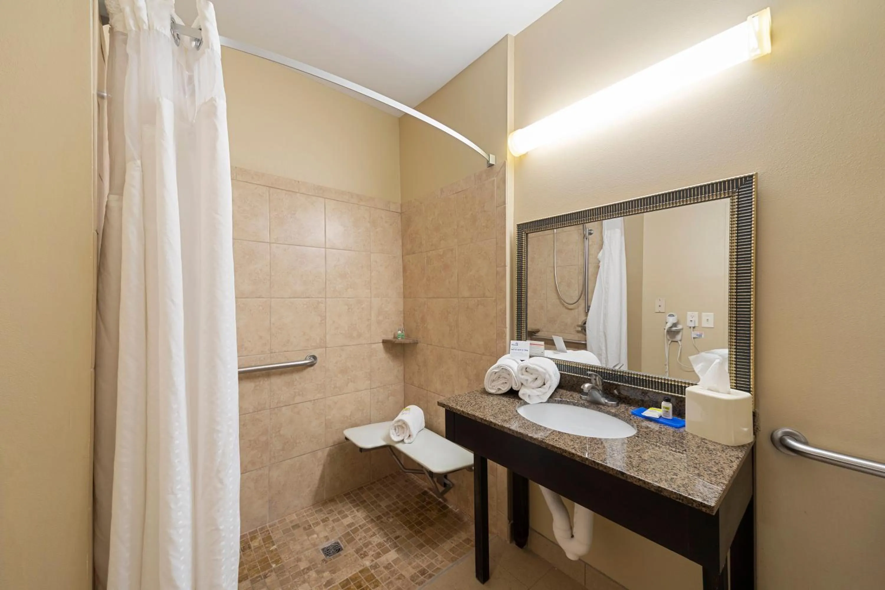Bathroom in Holiday Inn Express Bloomington West by IHG
