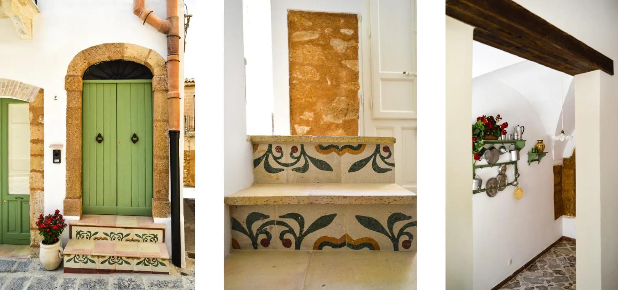 Decorative detail in Le Stanze dell'Emiro