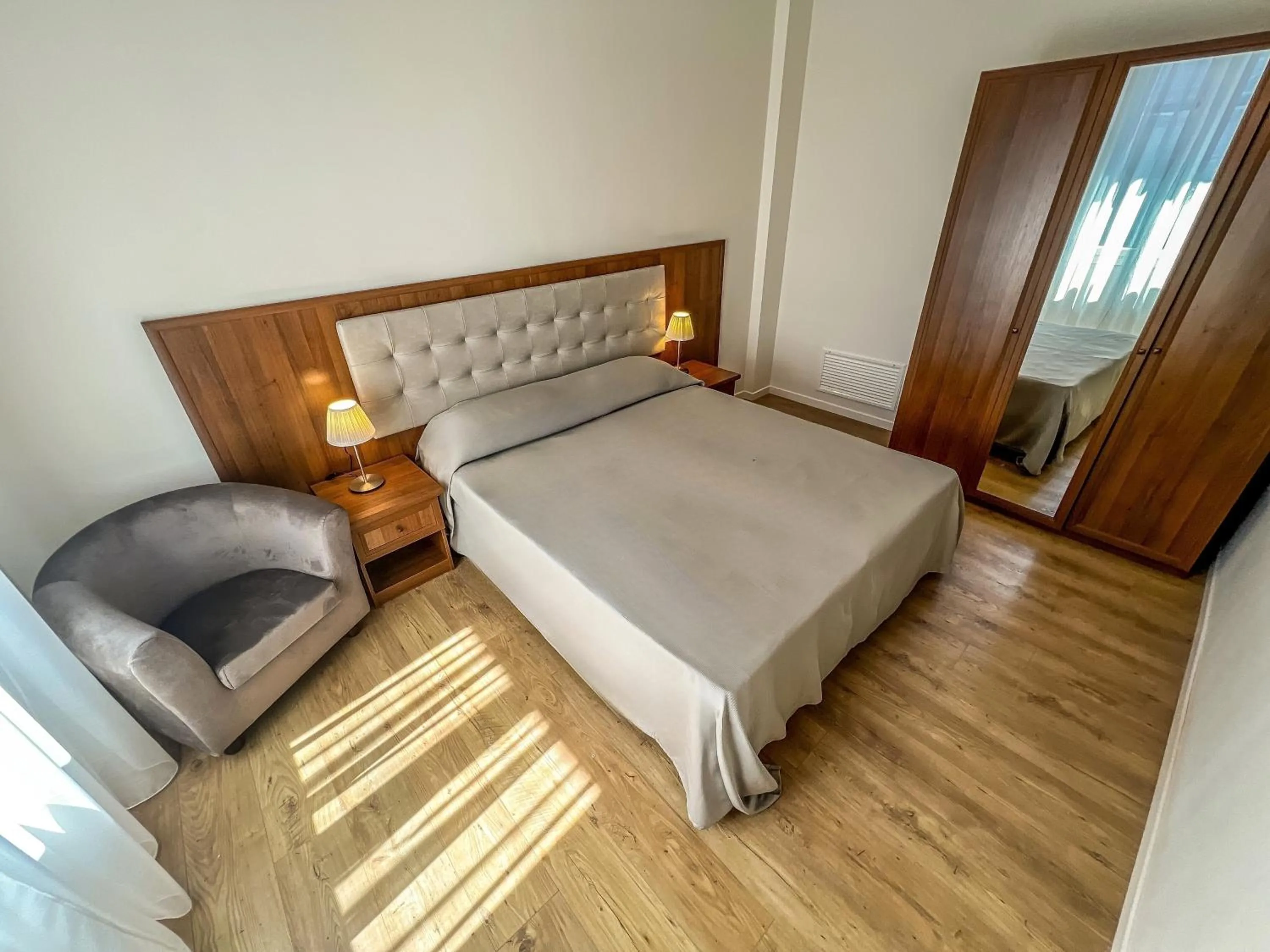 Bed in Hotel Genova Liberty