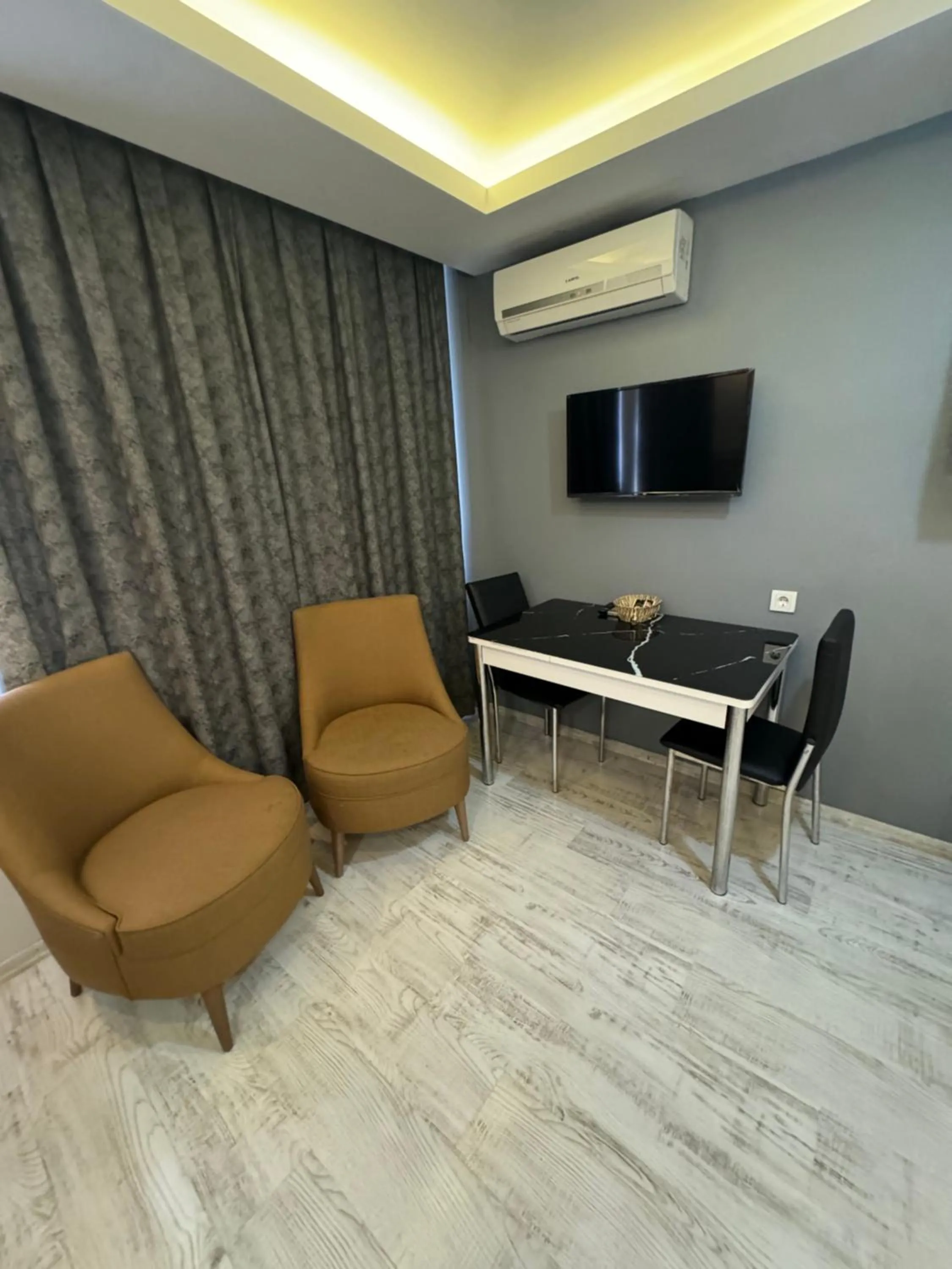 Seating area in Arat Apartments