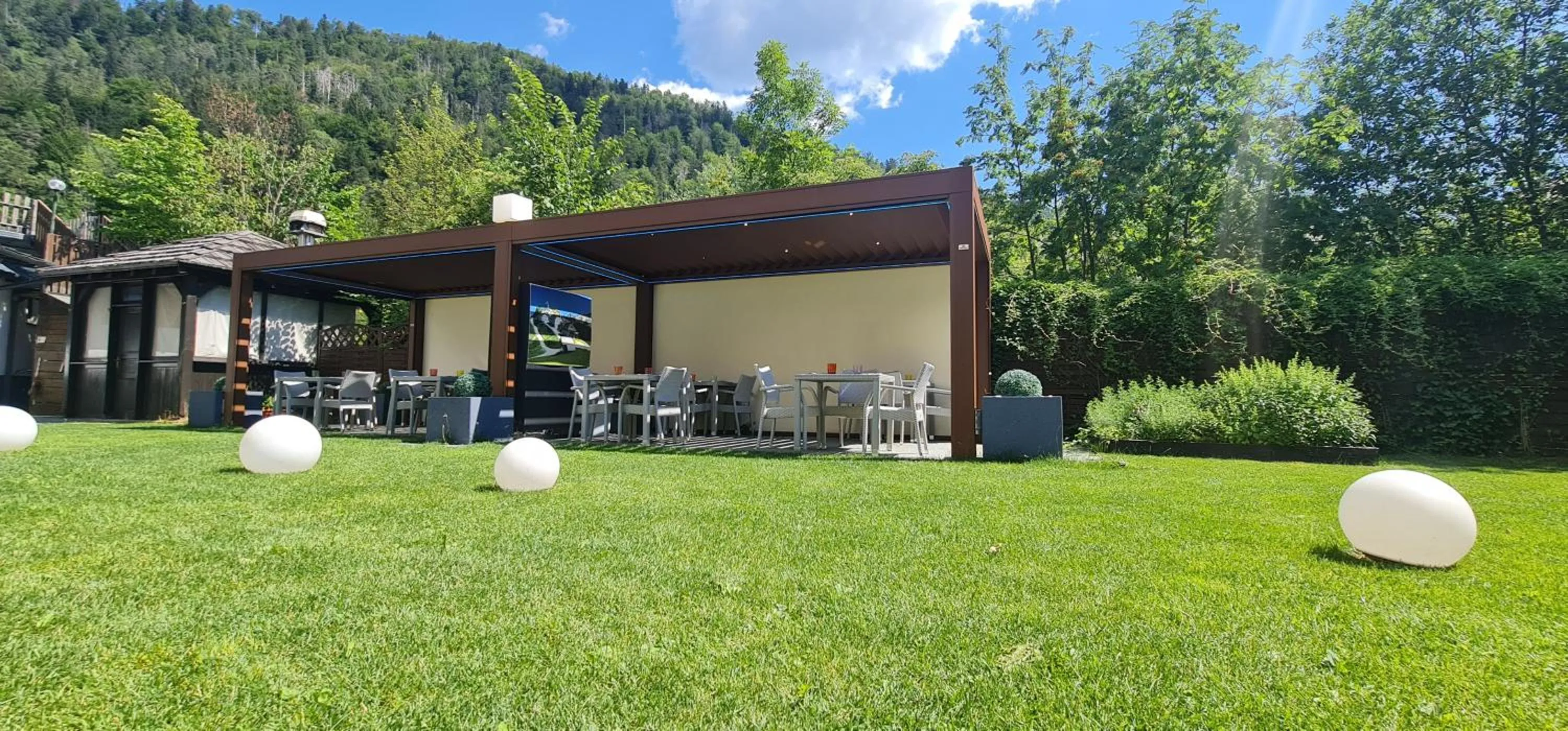 Garden in Hotel Tarvisio Four Seasons