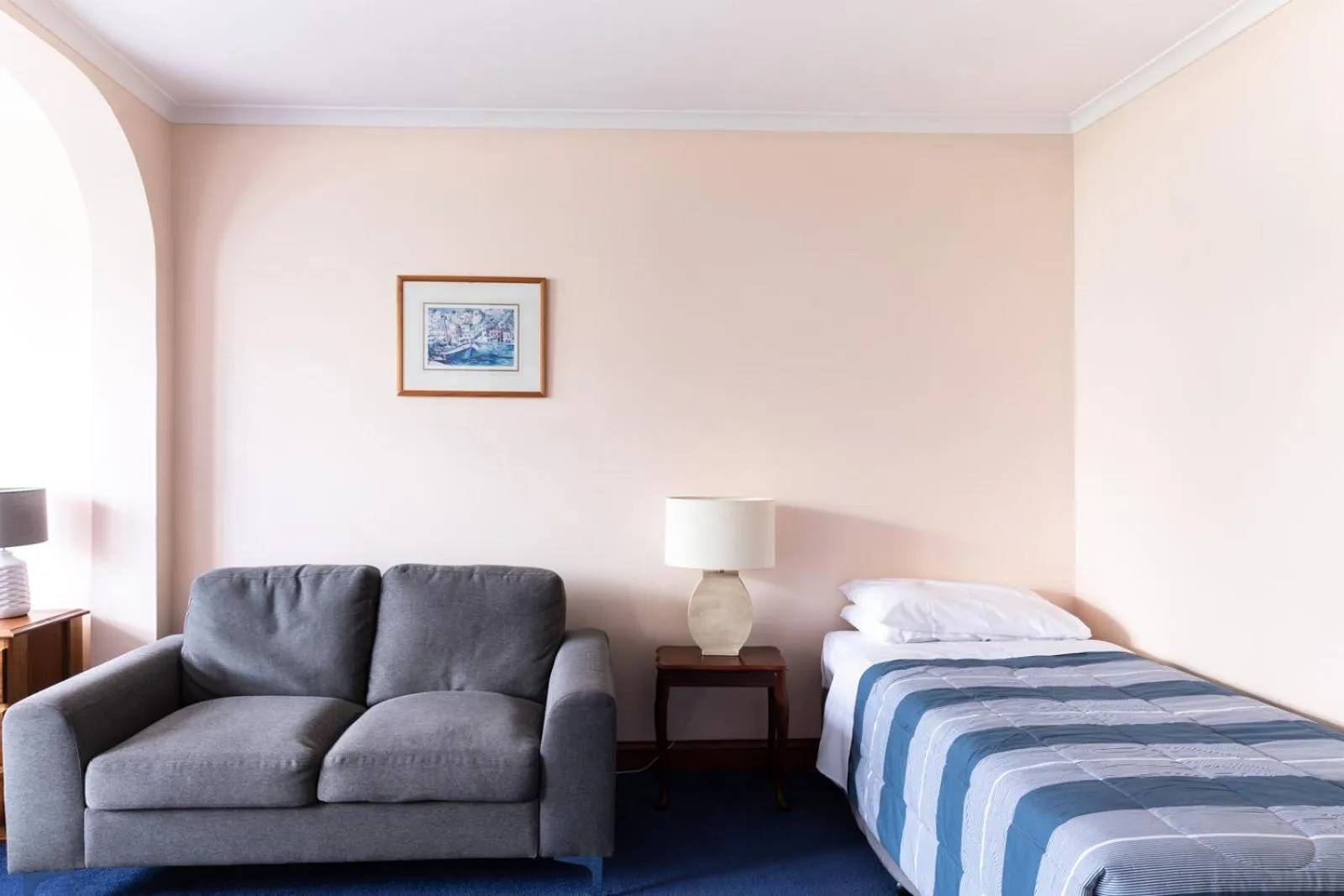 Bed in Battery Point Manor