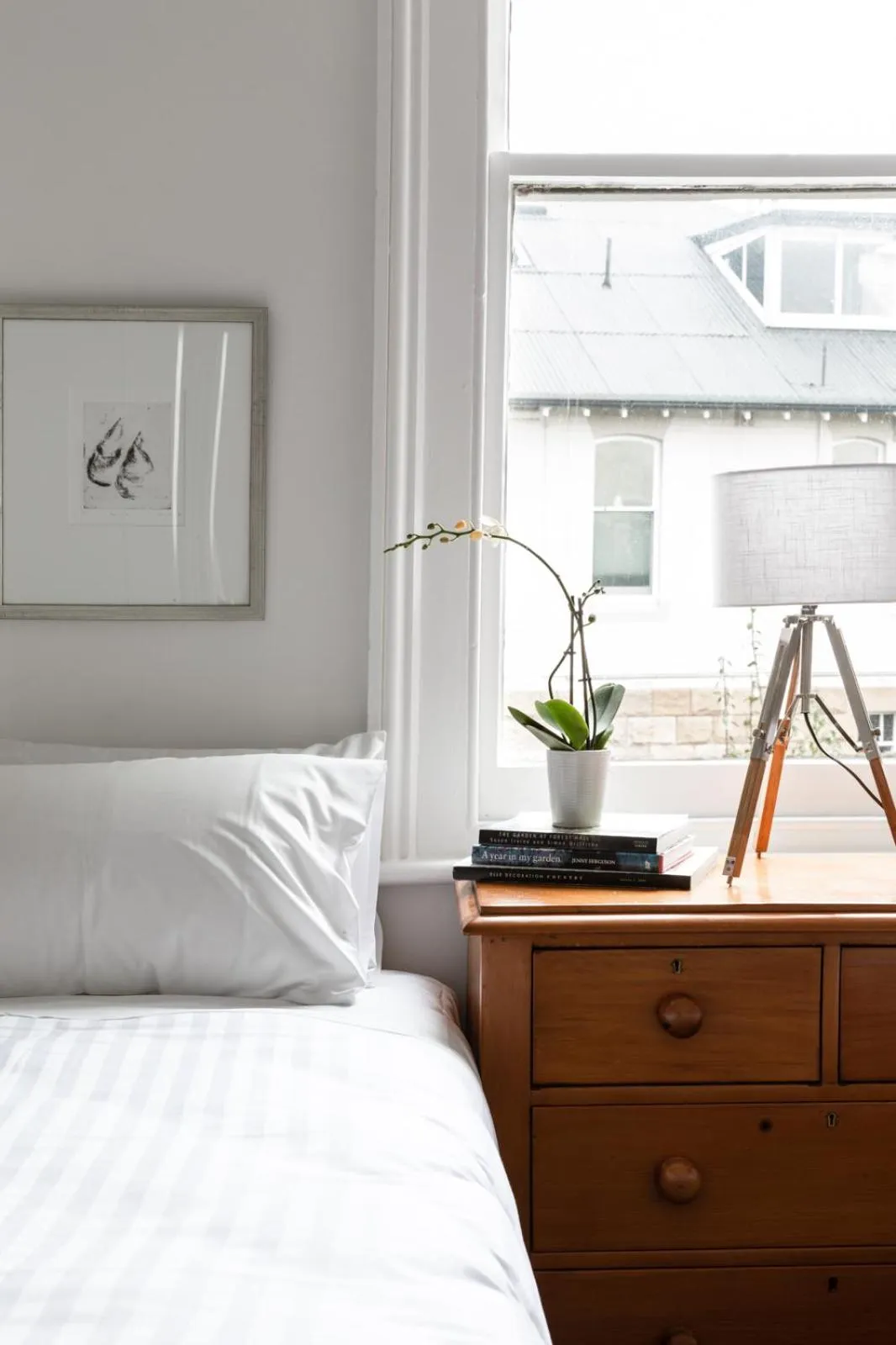 Bed in Battery Point Manor