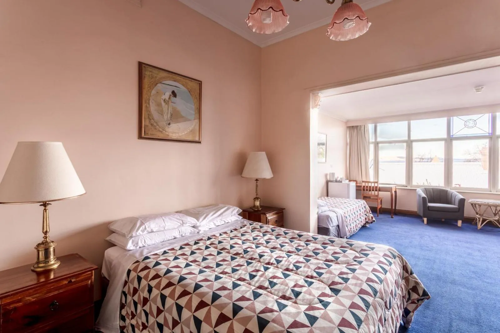 Bed in Battery Point Manor