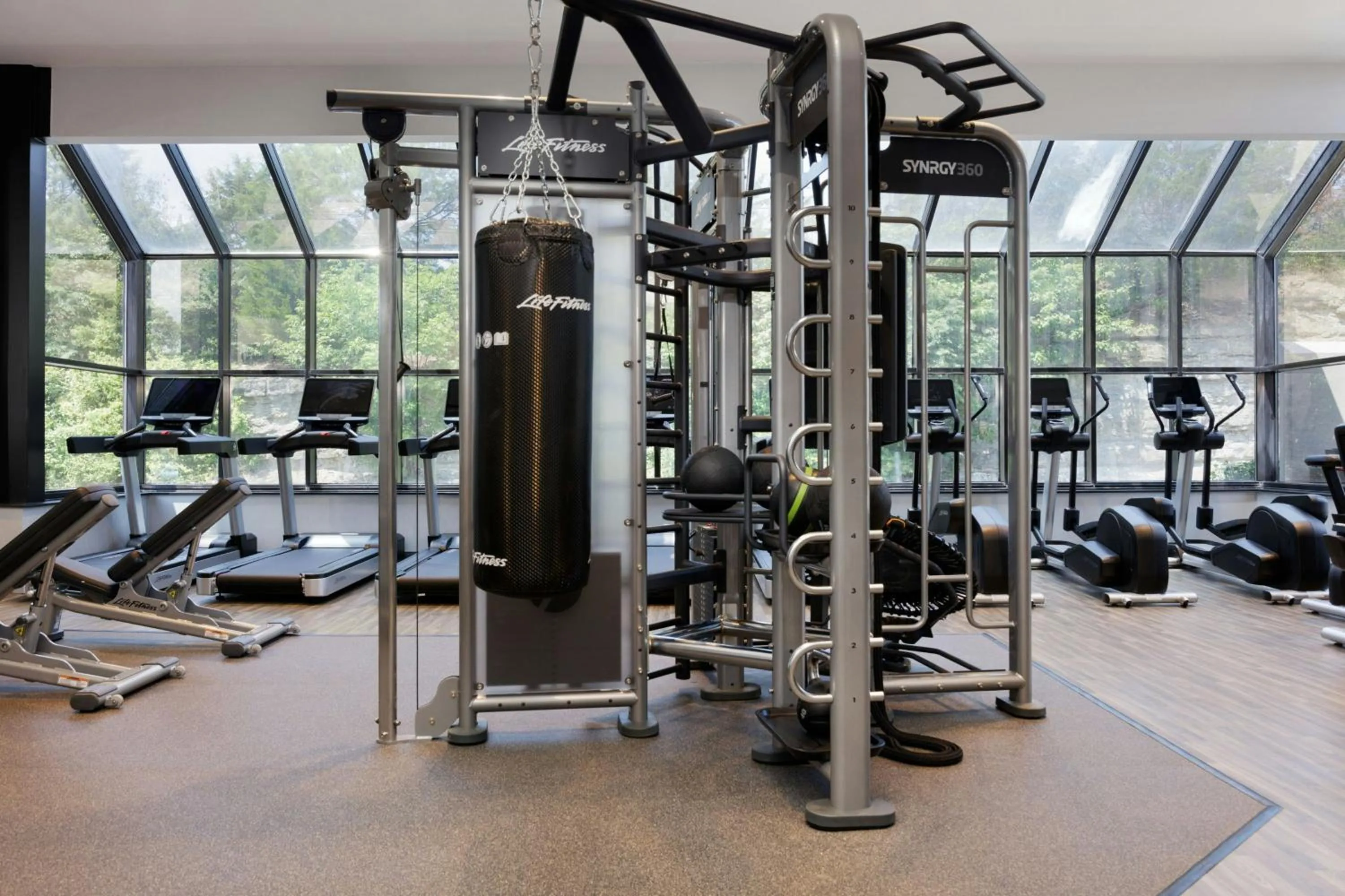 Fitness centre/facilities in Sheraton Nashville Brentwood