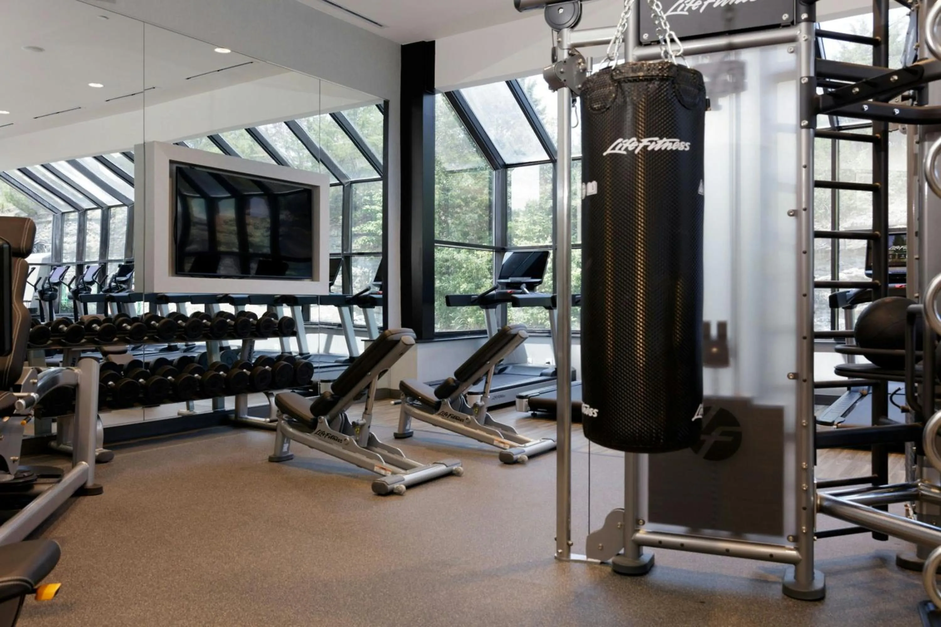 Fitness centre/facilities in Sheraton Nashville Brentwood