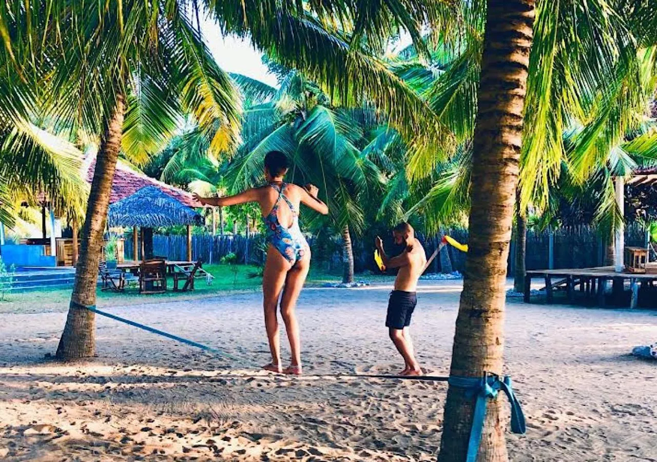 People in Valampuri Kite Resort