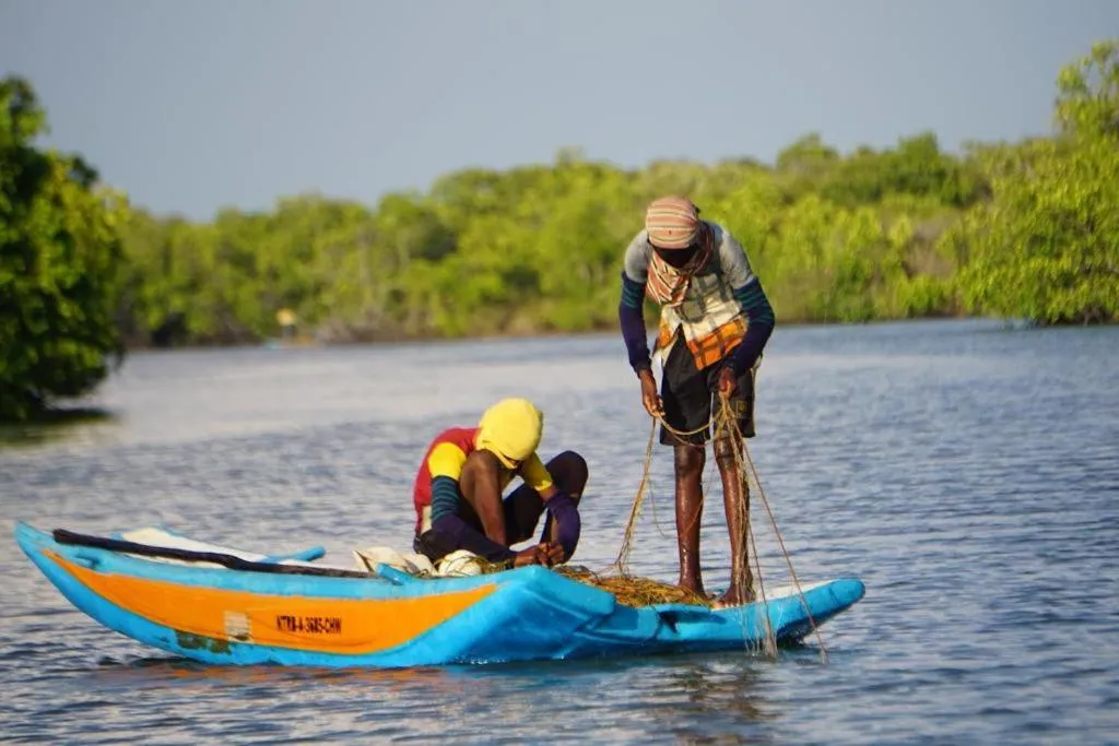 People in Valampuri Kite Resort