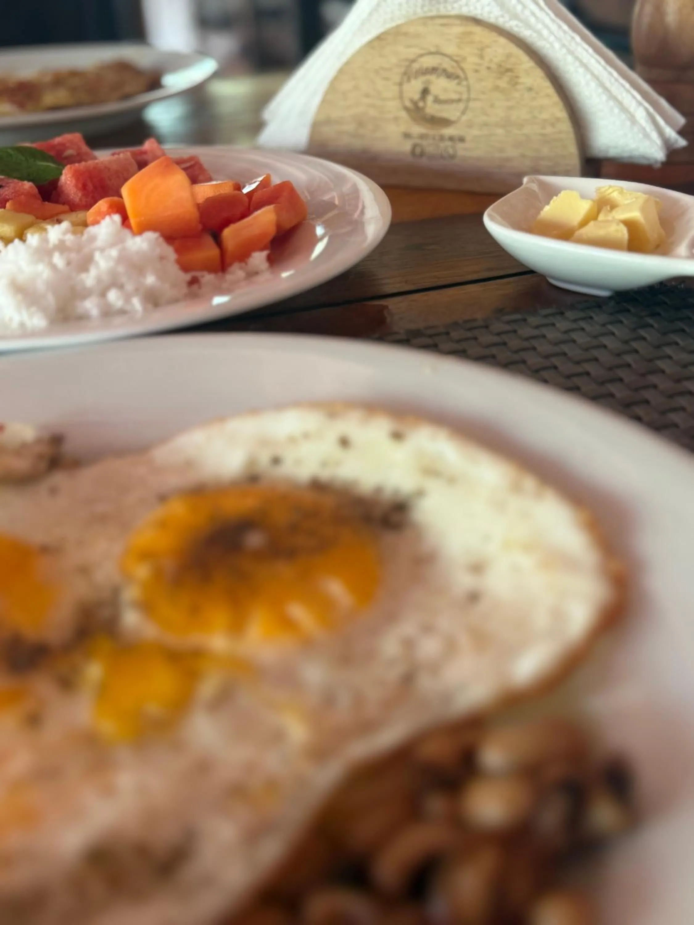 Breakfast in Valampuri Kite Resort