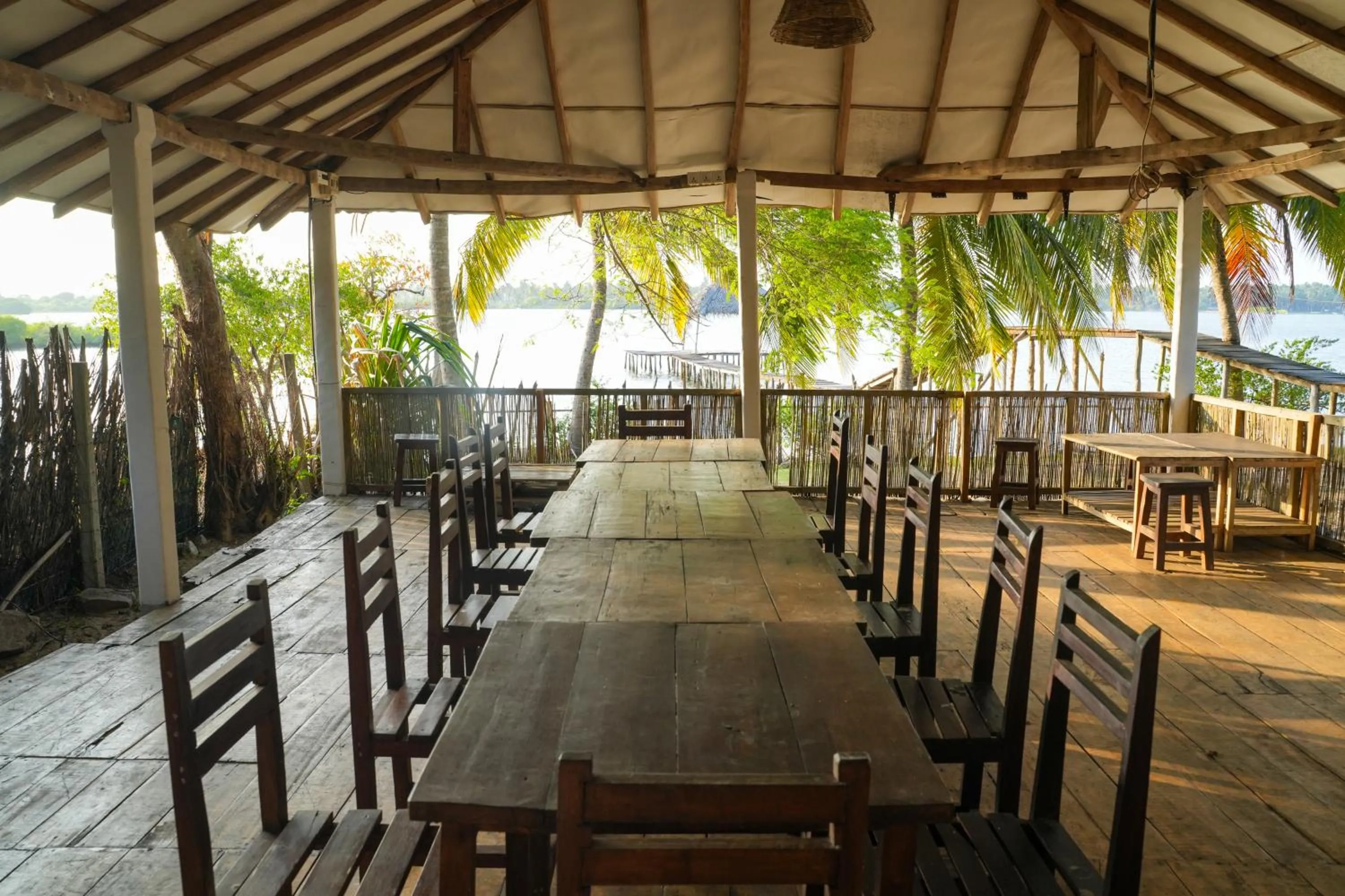 Lake view in Valampuri Kite Resort