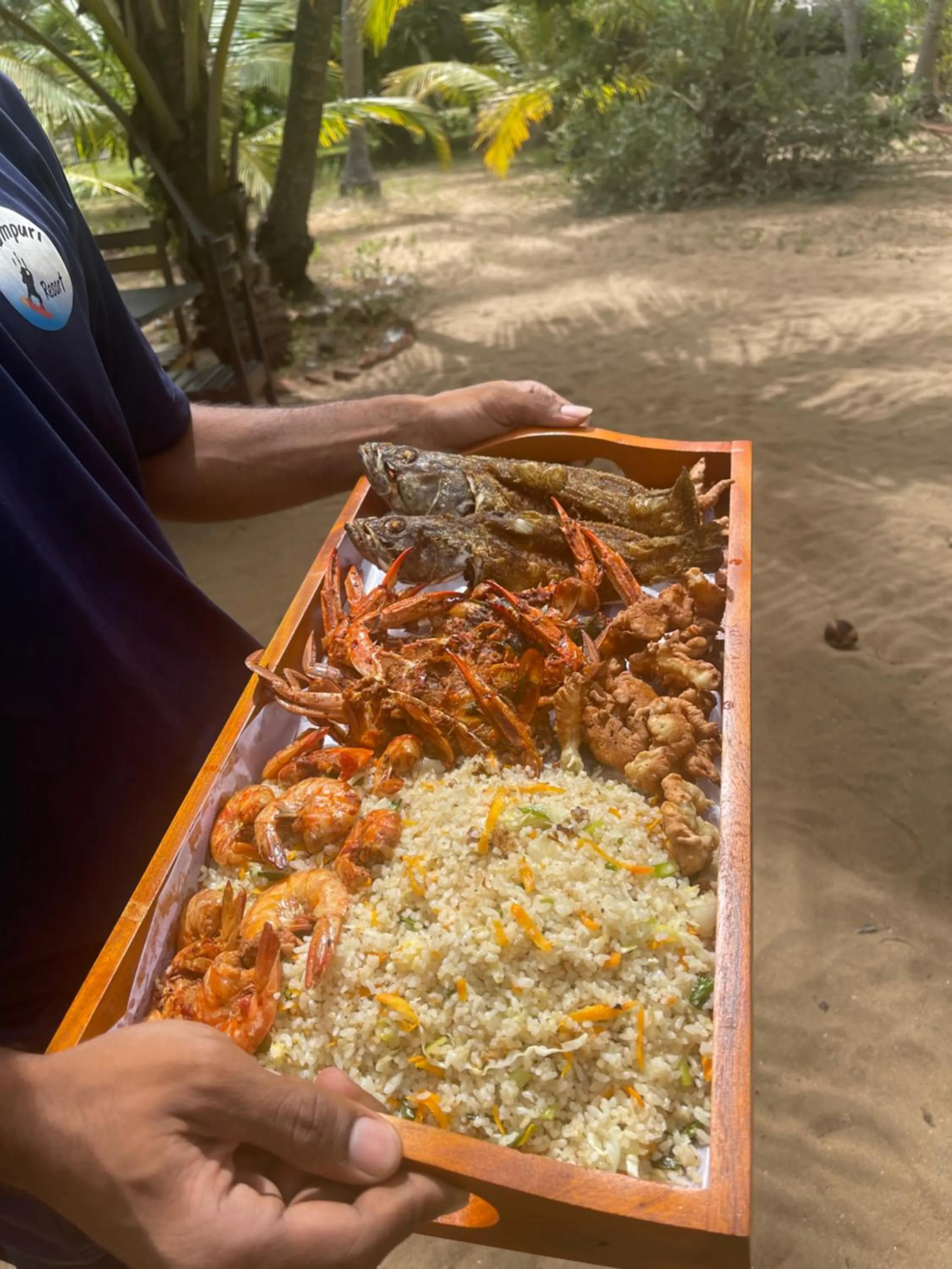 Food and drinks in Valampuri Kite Resort
