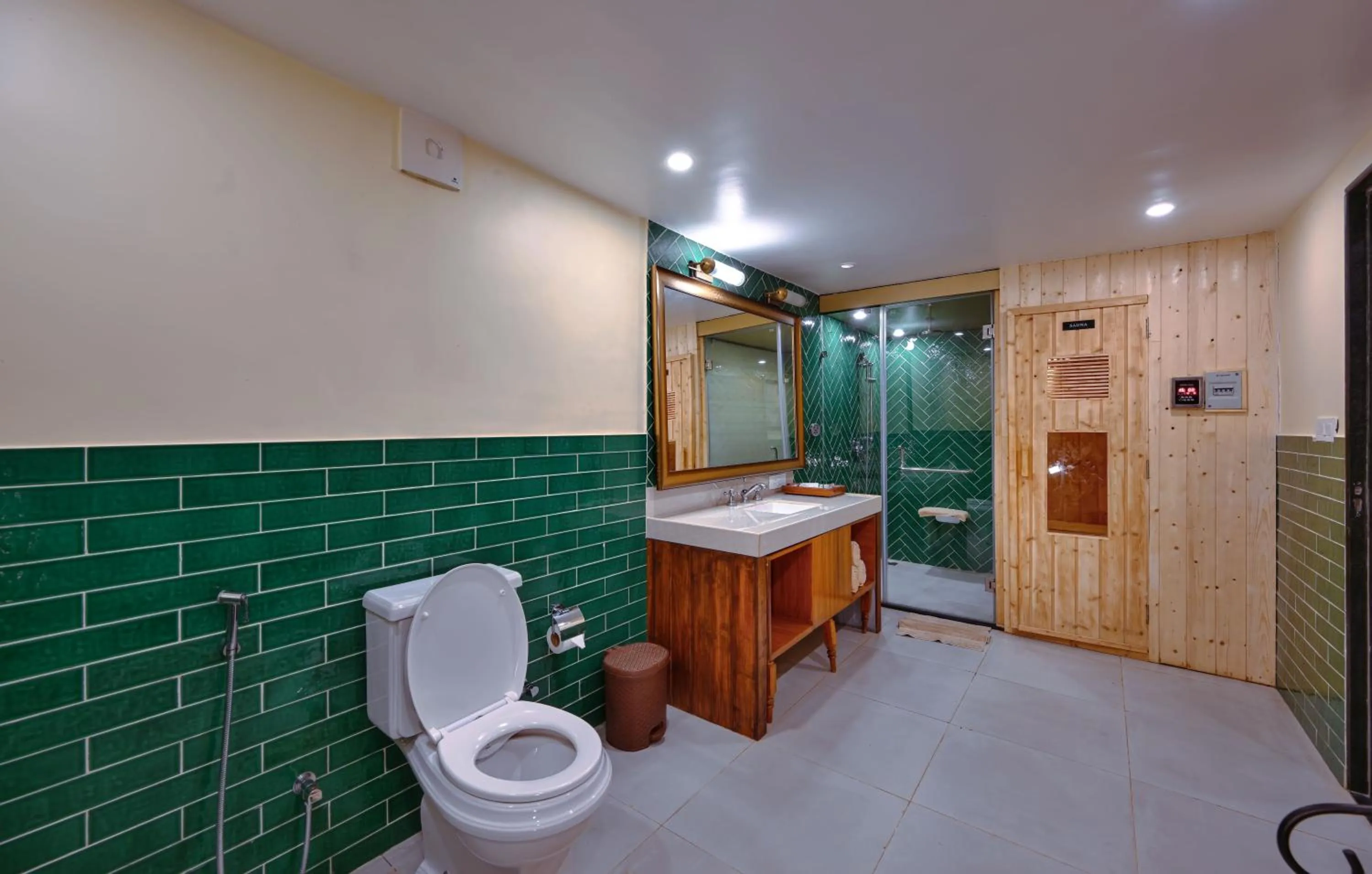 Sauna in The Tigress, Ranthambore