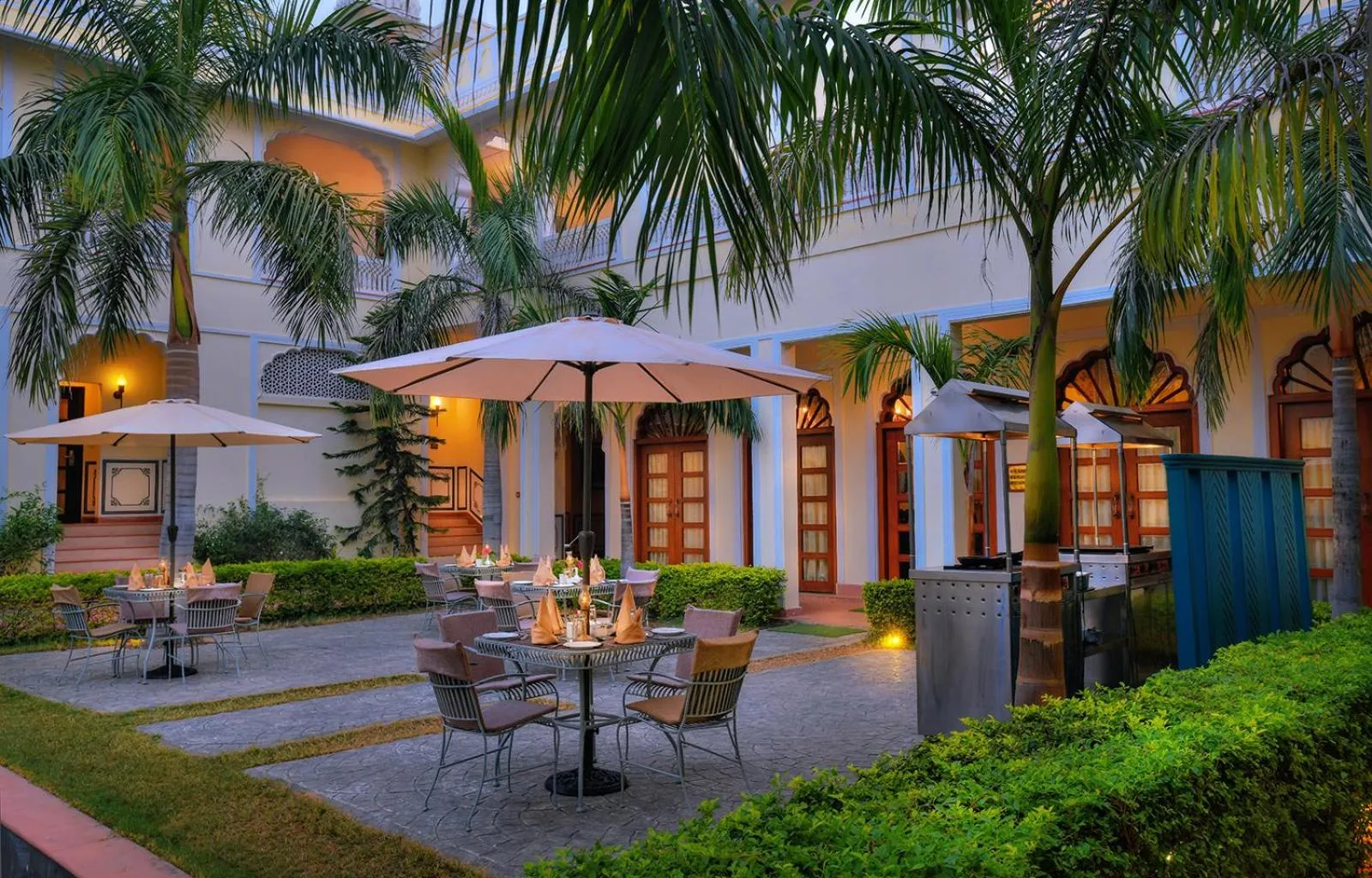 Patio in The Tigress, Ranthambore