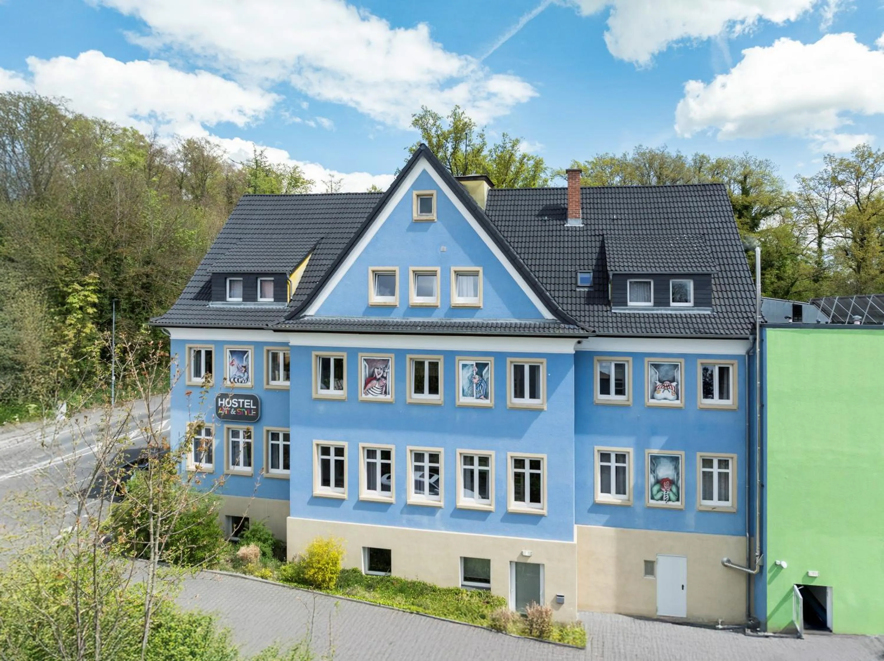 Property building in Hostel Art & Style