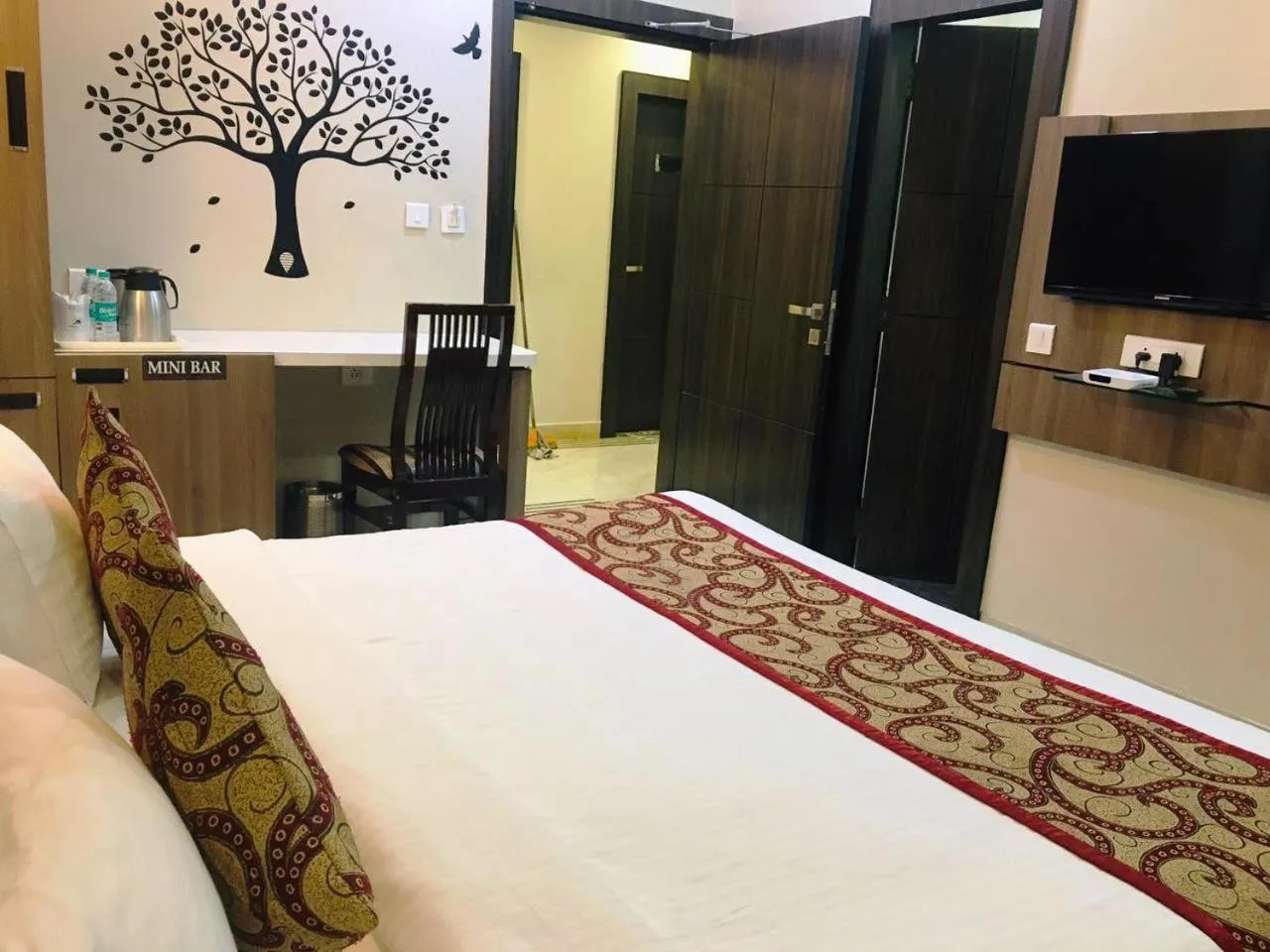 TV and multimedia, Bed in Hotel Ozas Grand