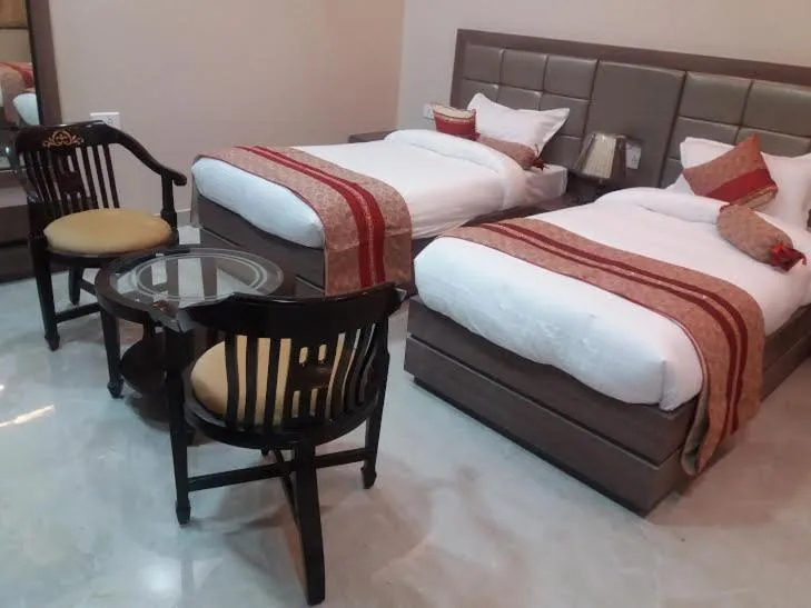 Bed in Hotel Ozas Grand