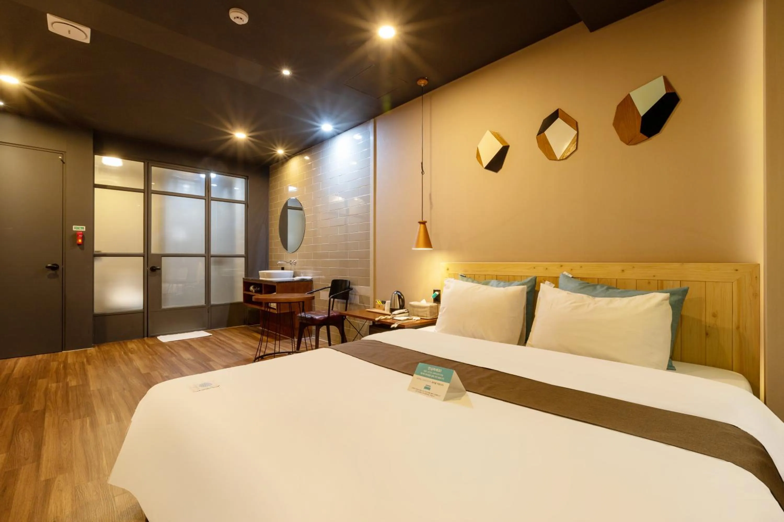 Bed in Sorgente Business Hotel