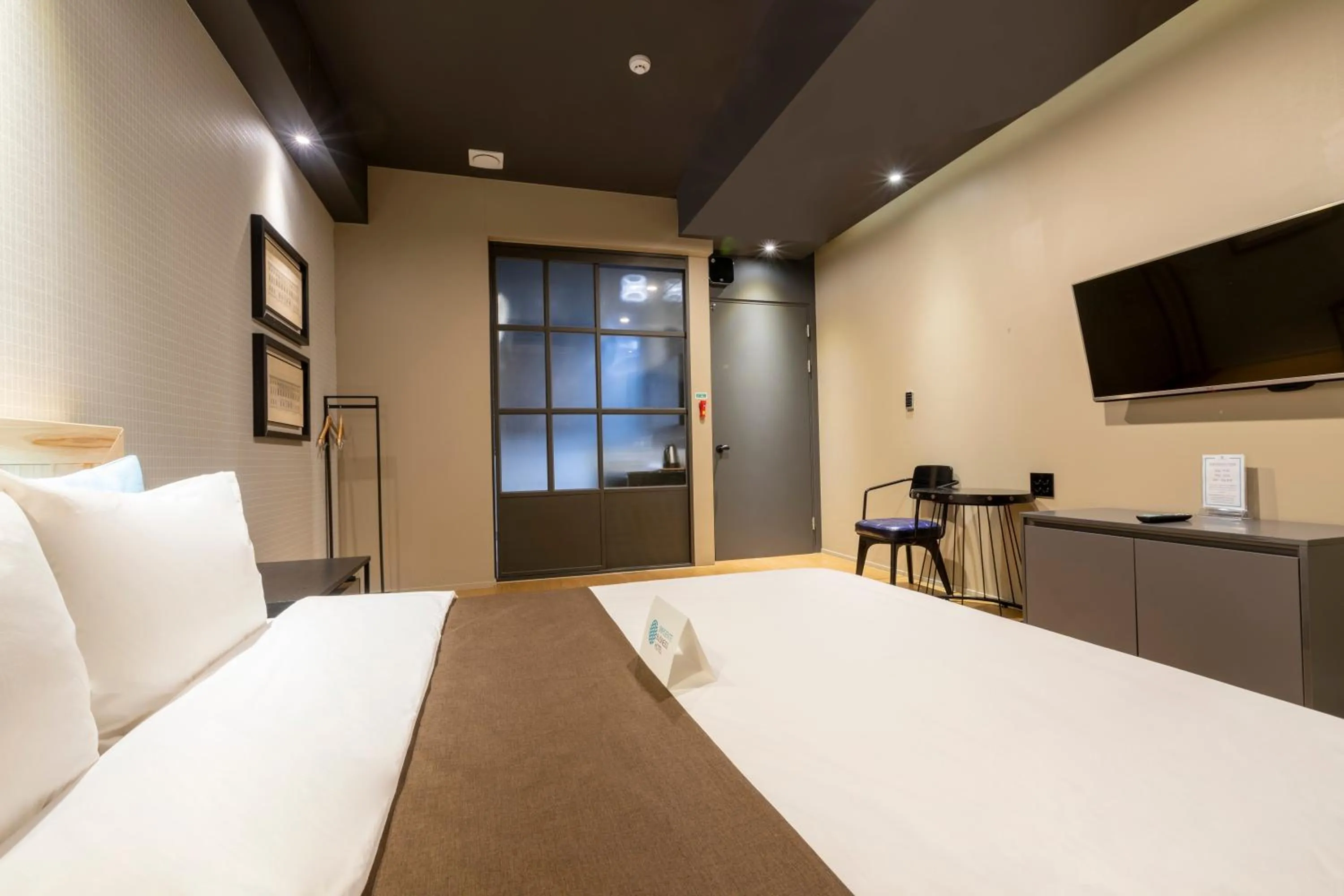 Bed in Sorgente Business Hotel