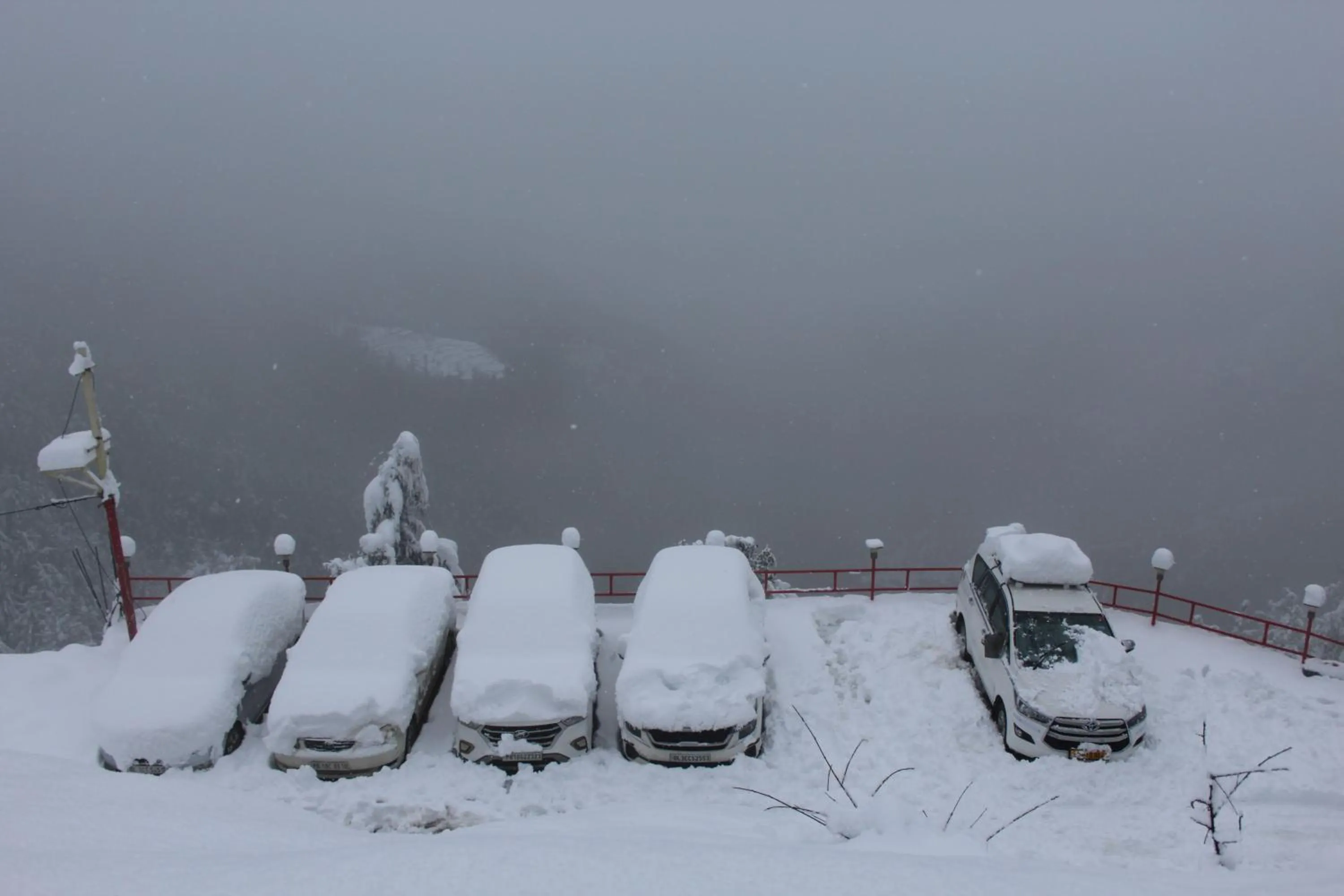 Parking in Kufri Pacific Resort
