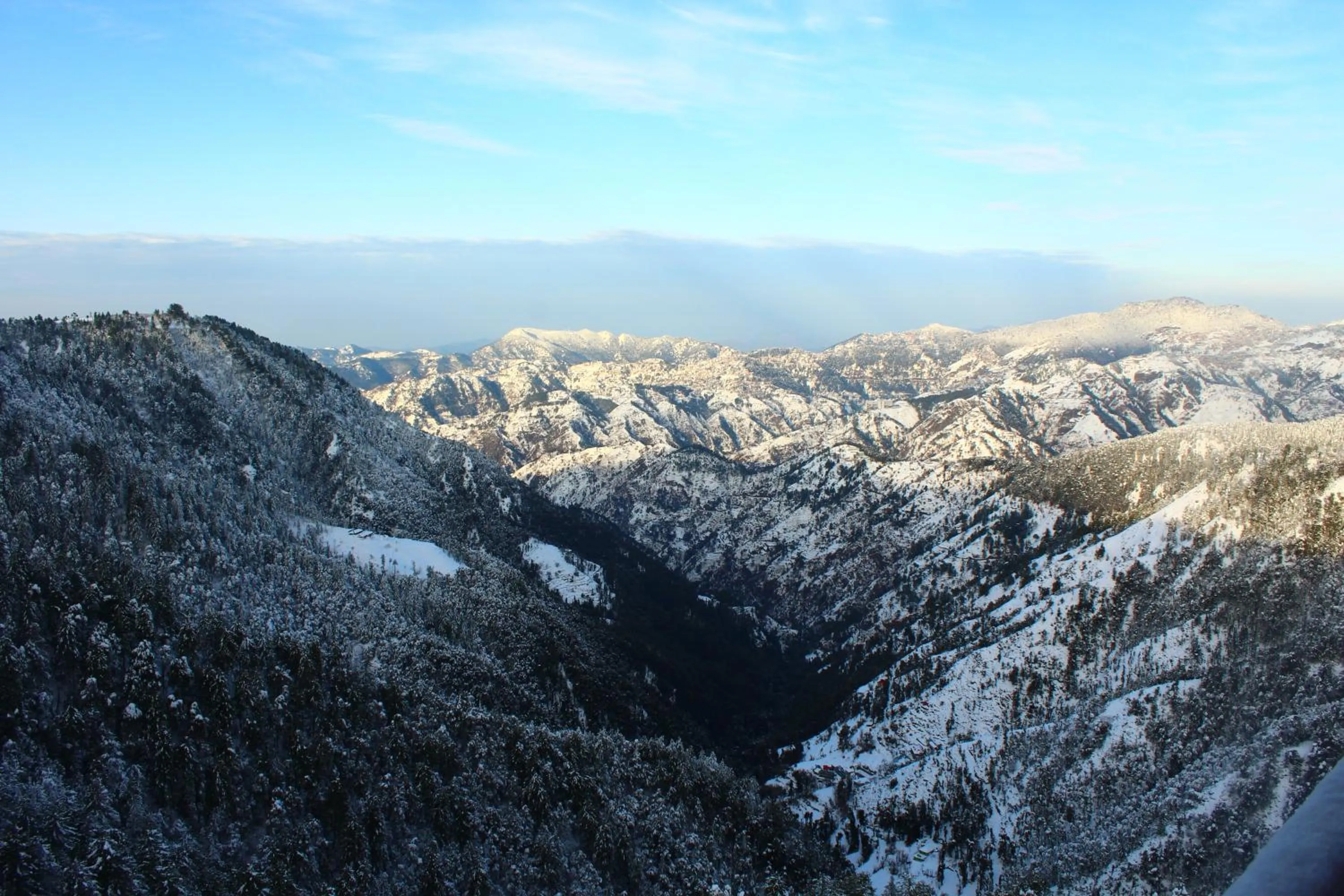 Mountain view in Kufri Pacific Resort