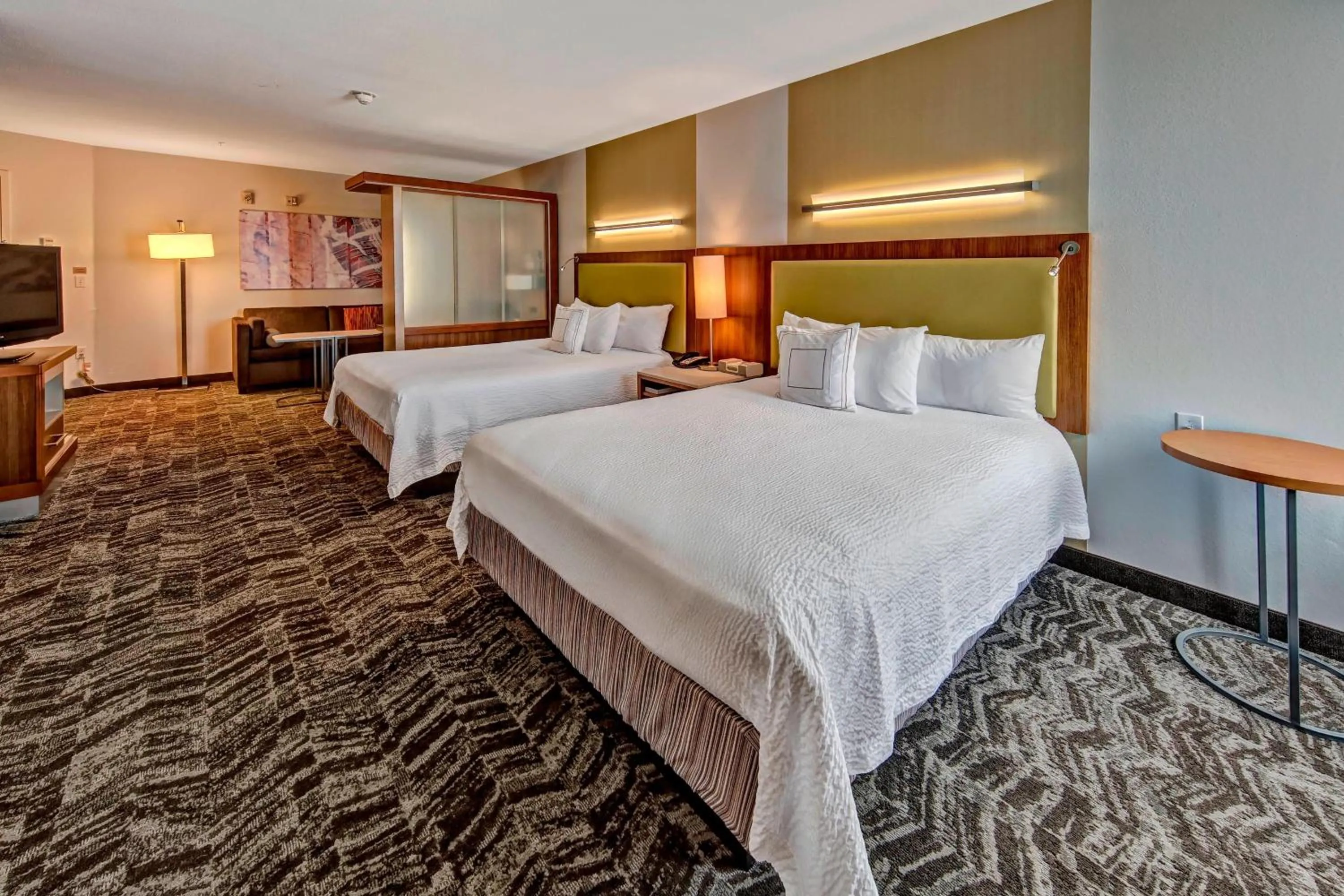 Bedroom, Bed in SpringHill Suites by Marriott Oklahoma City Moore