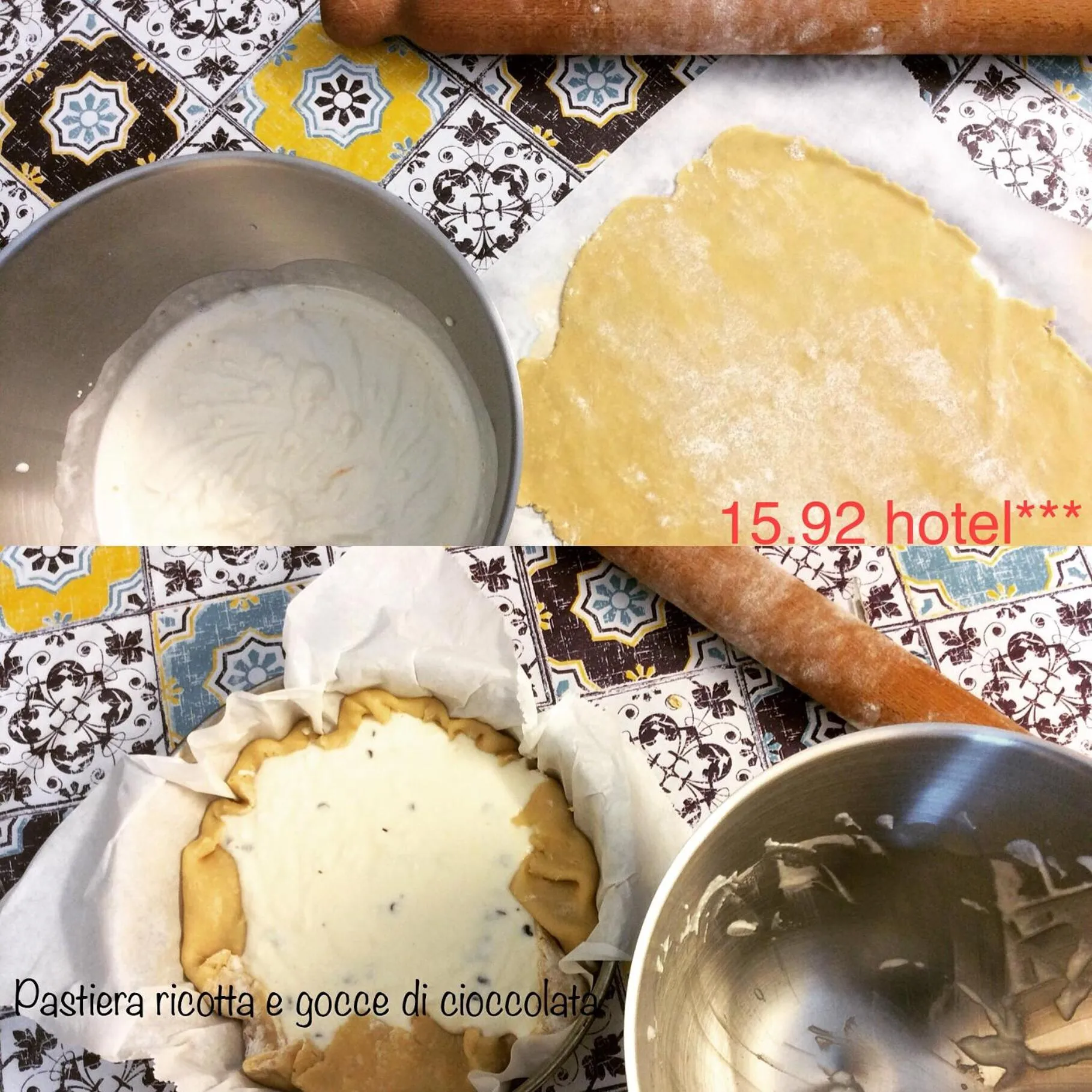 Food close-up in 15.92 Hotel