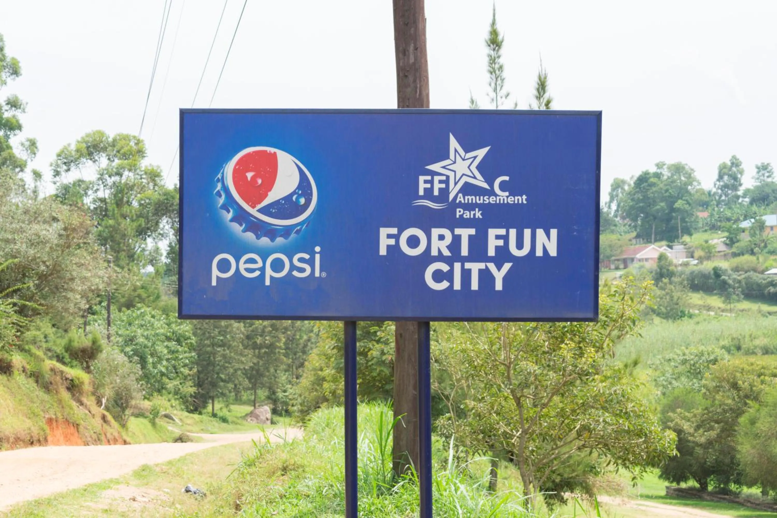 Property logo or sign in Fort Fun City Hotel Fort Portal