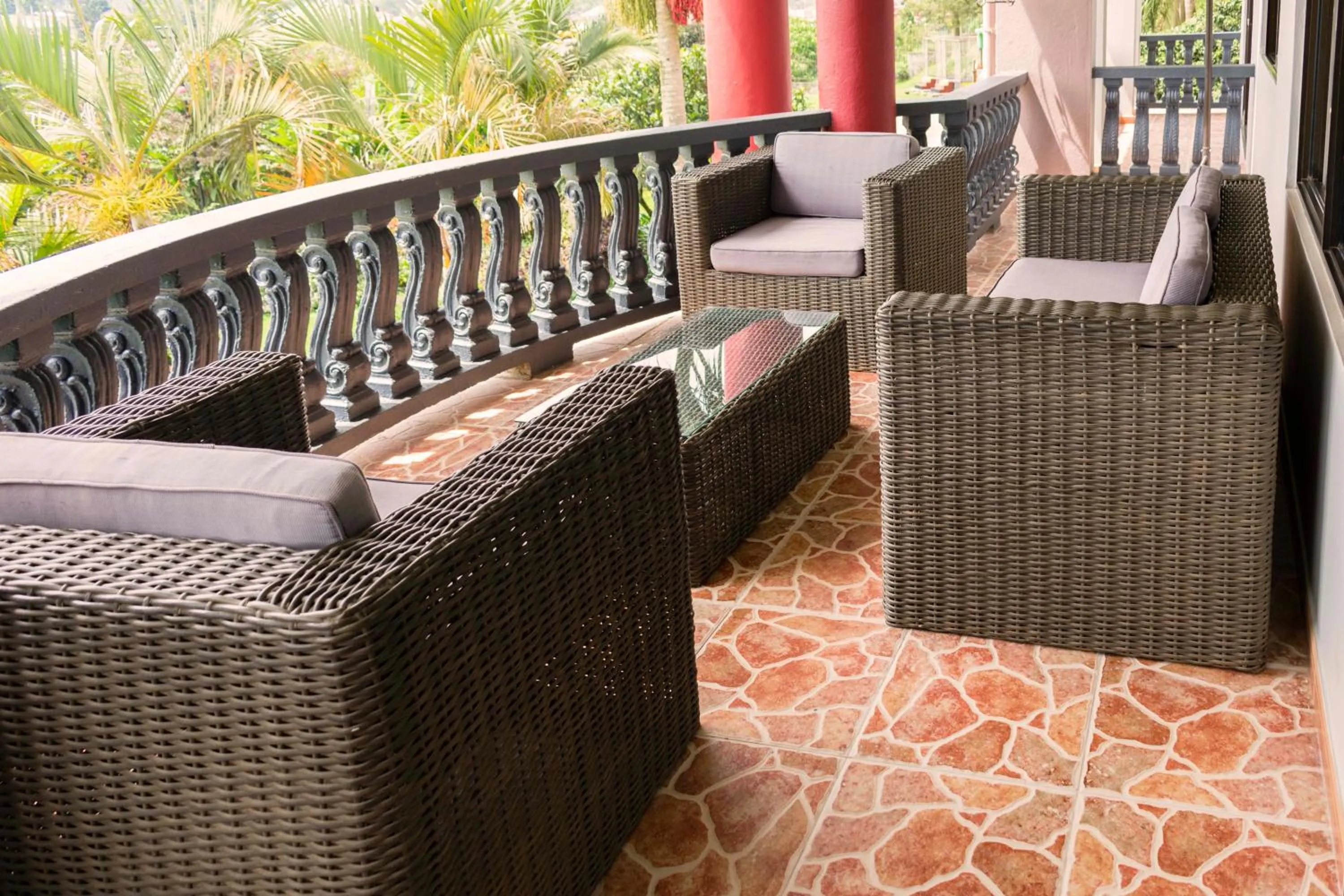 Balcony/Terrace in Fort Fun City Hotel Fort Portal