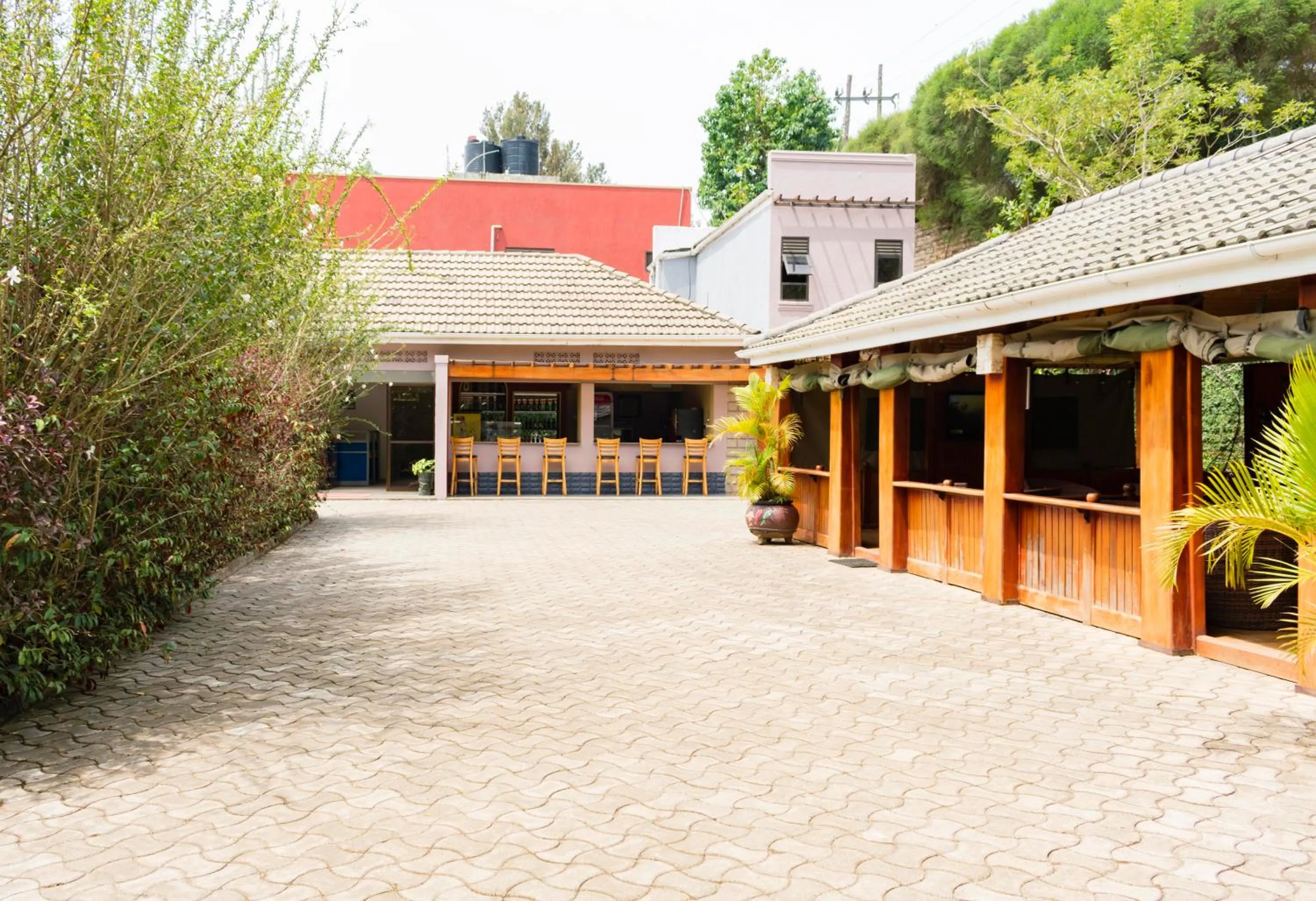 Property building in Fort Fun City Hotel Fort Portal