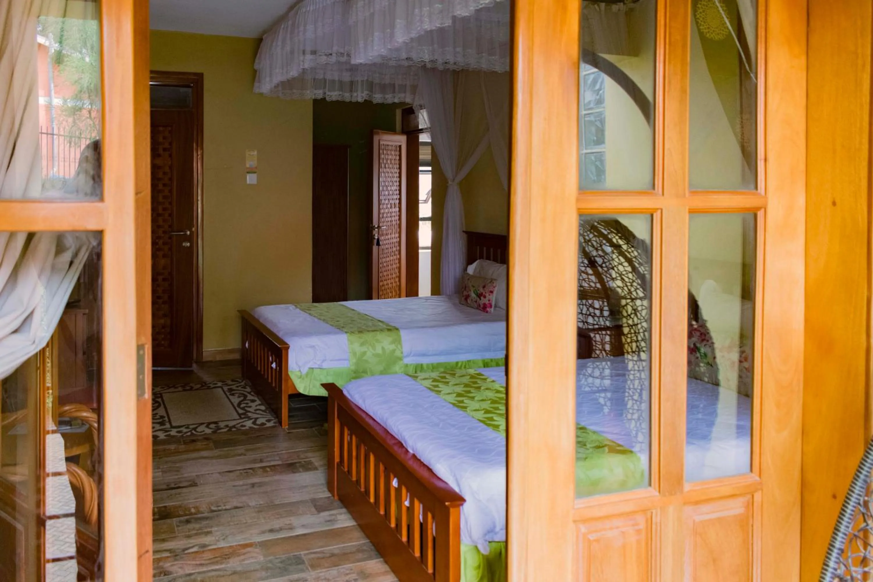 Bed in Fort Fun City Hotel Fort Portal