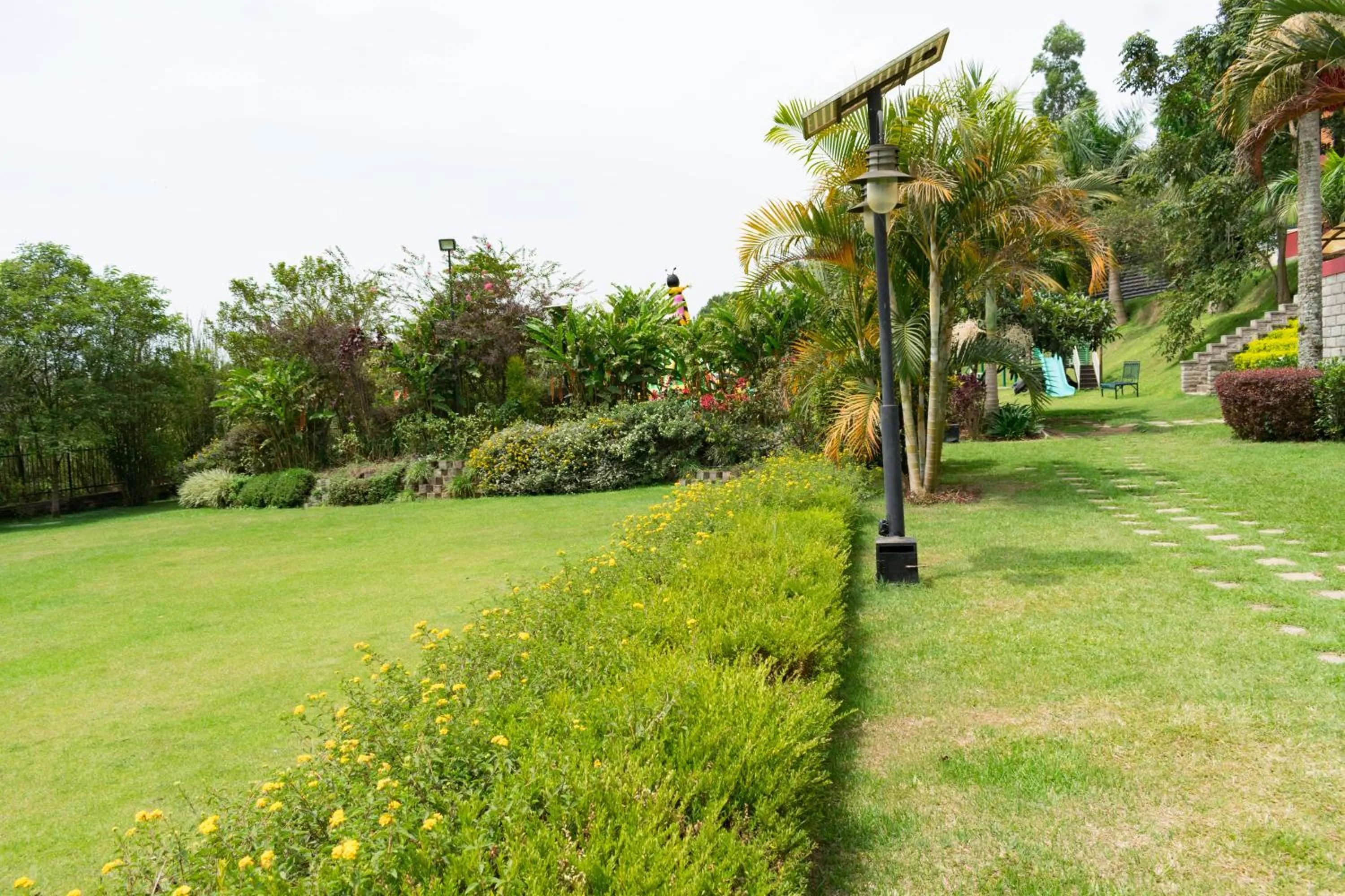 Garden in Fort Fun City Hotel Fort Portal