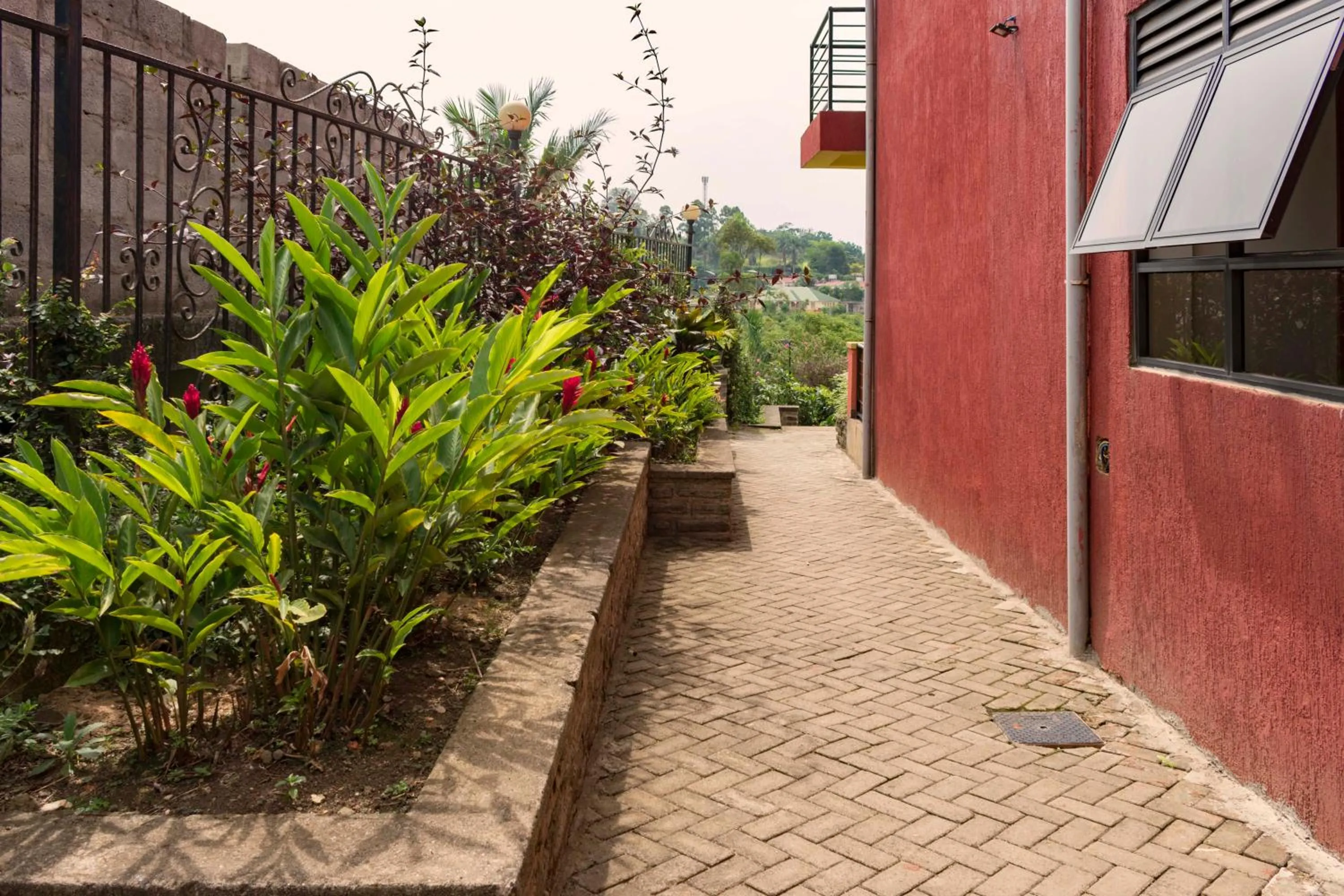 Garden in Fort Fun City Hotel Fort Portal