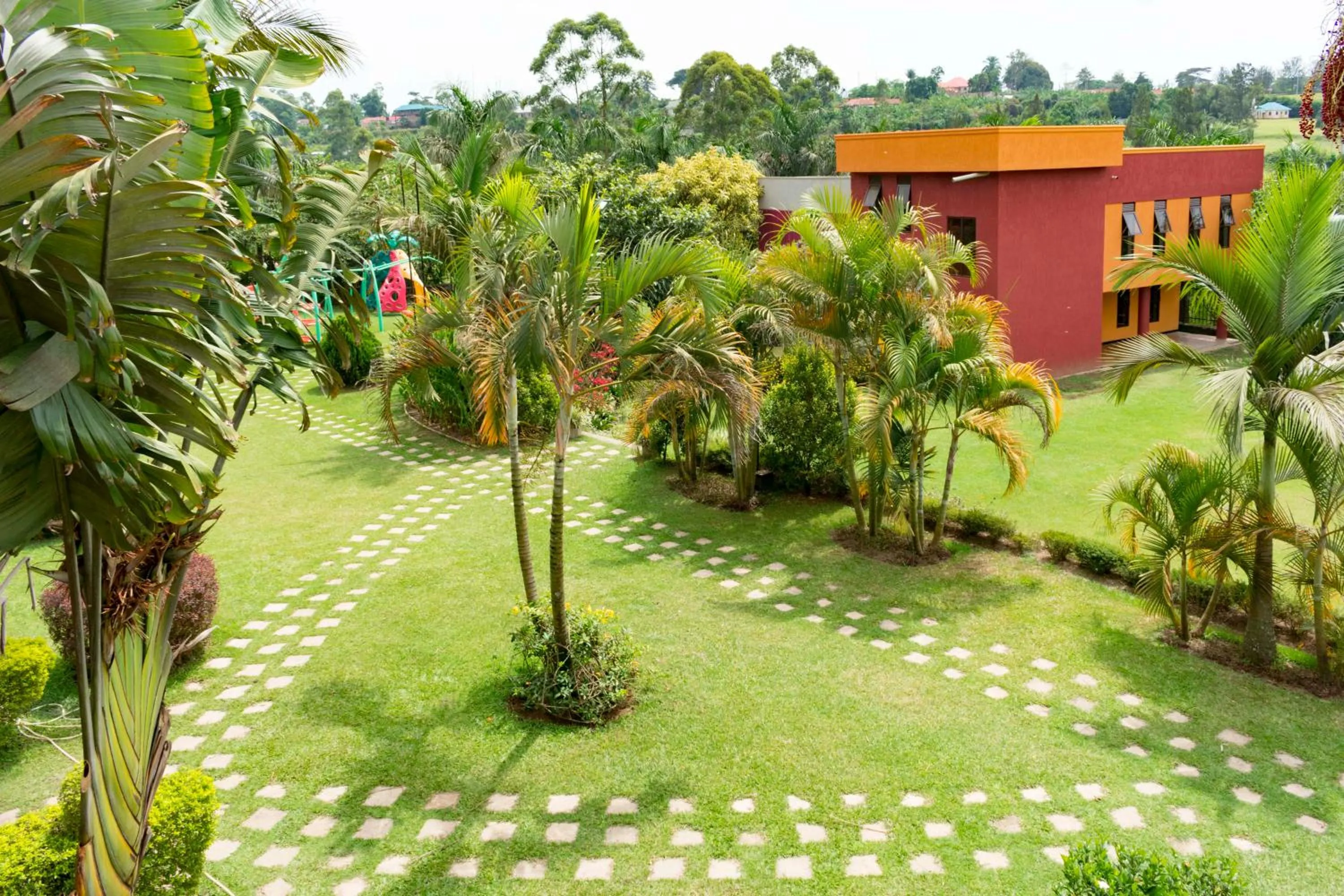 Garden in Fort Fun City Hotel Fort Portal