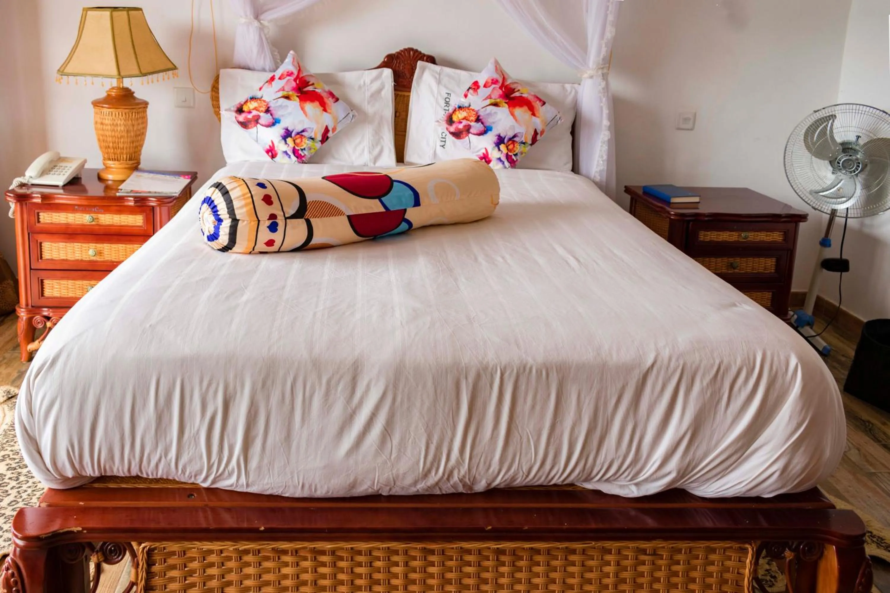 Bed in Fort Fun City Hotel Fort Portal